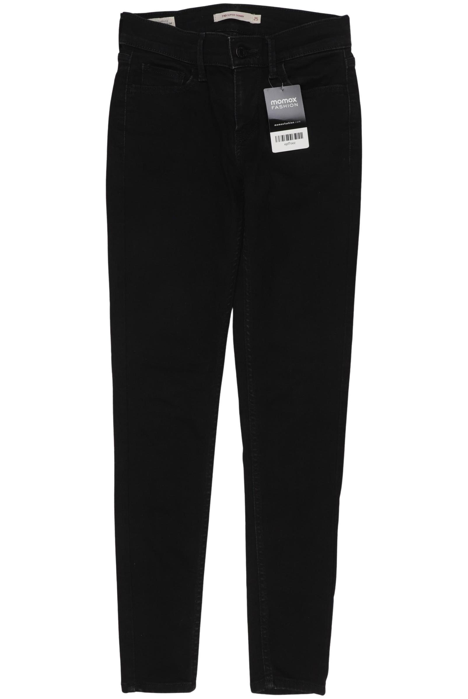 

Levis Damen Jeans, schwarz, Gr. 25