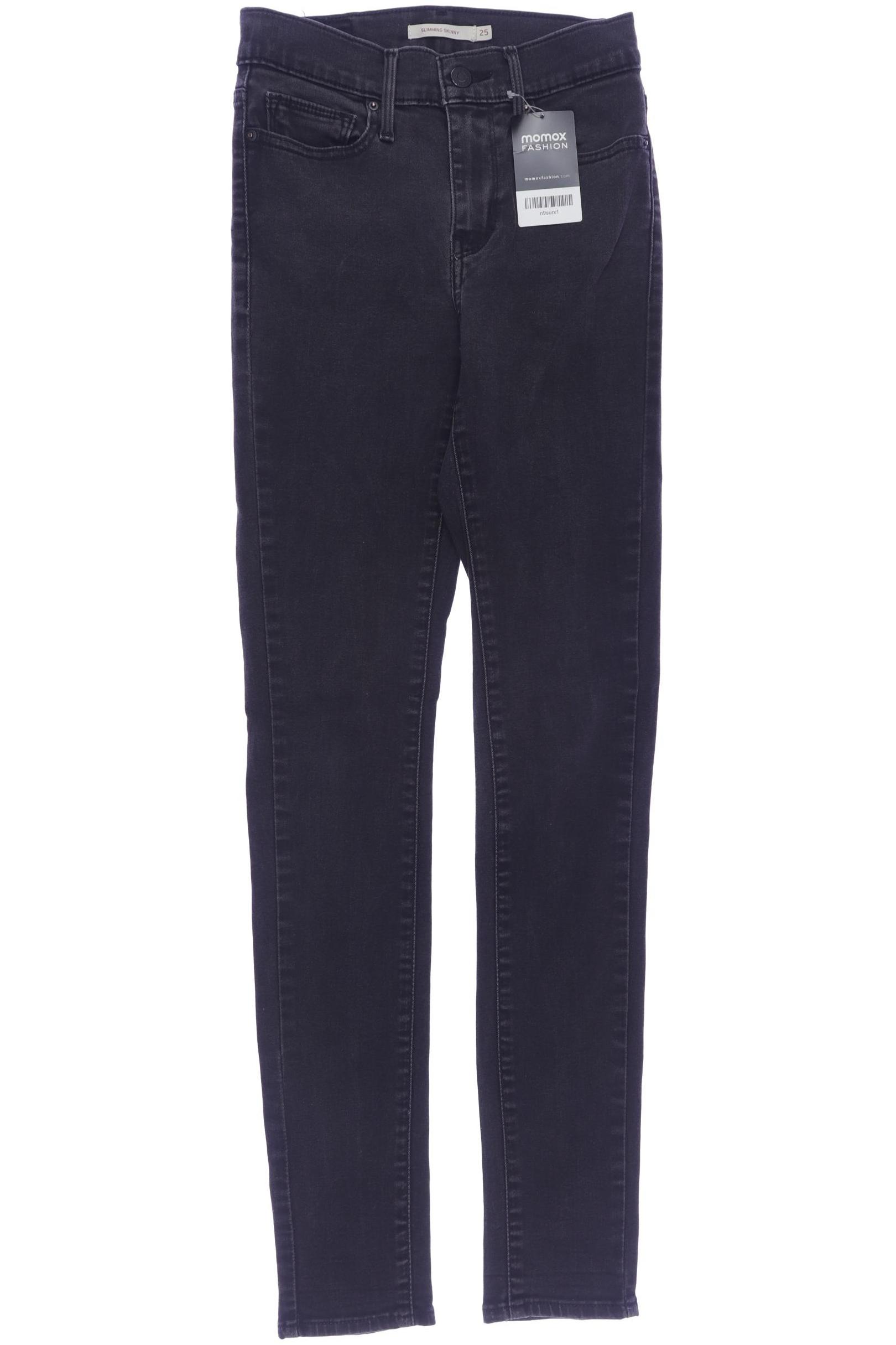 

Levis Damen Jeans, schwarz, Gr. 25