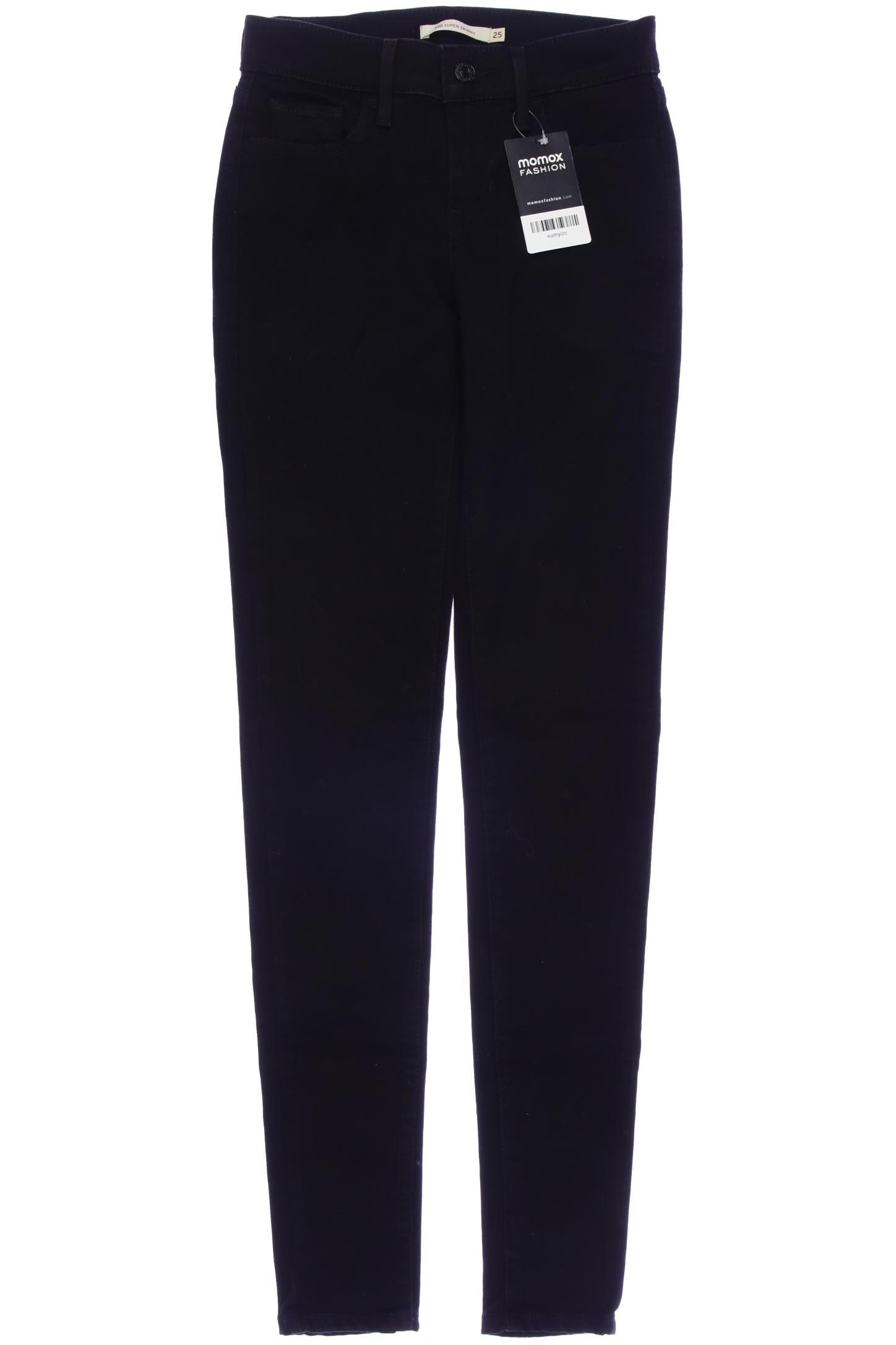

Levis Damen Jeans, schwarz, Gr. 25