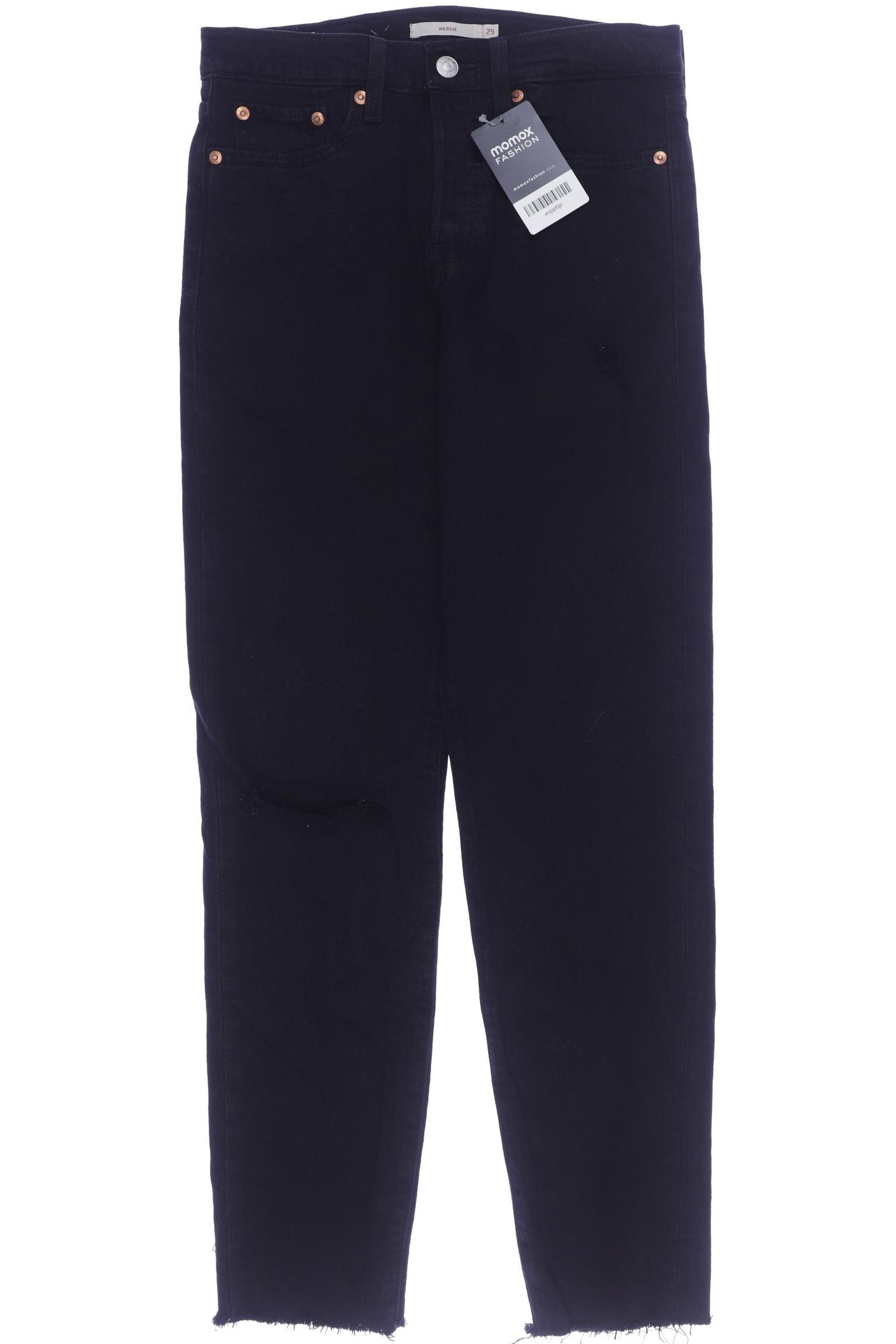 

Levis Damen Jeans, schwarz, Gr. 25