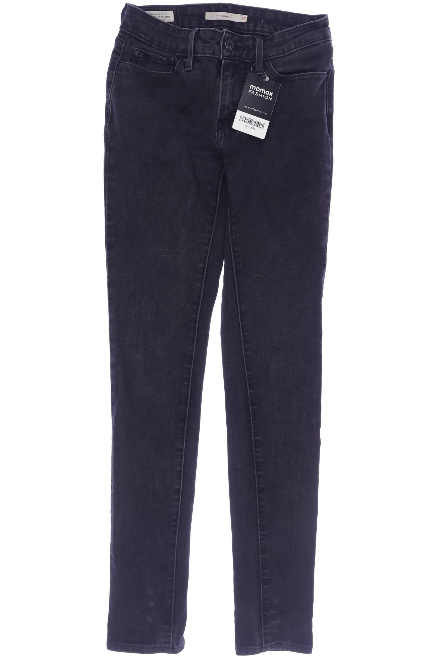 

Levis Damen Jeans, schwarz, Gr. 25
