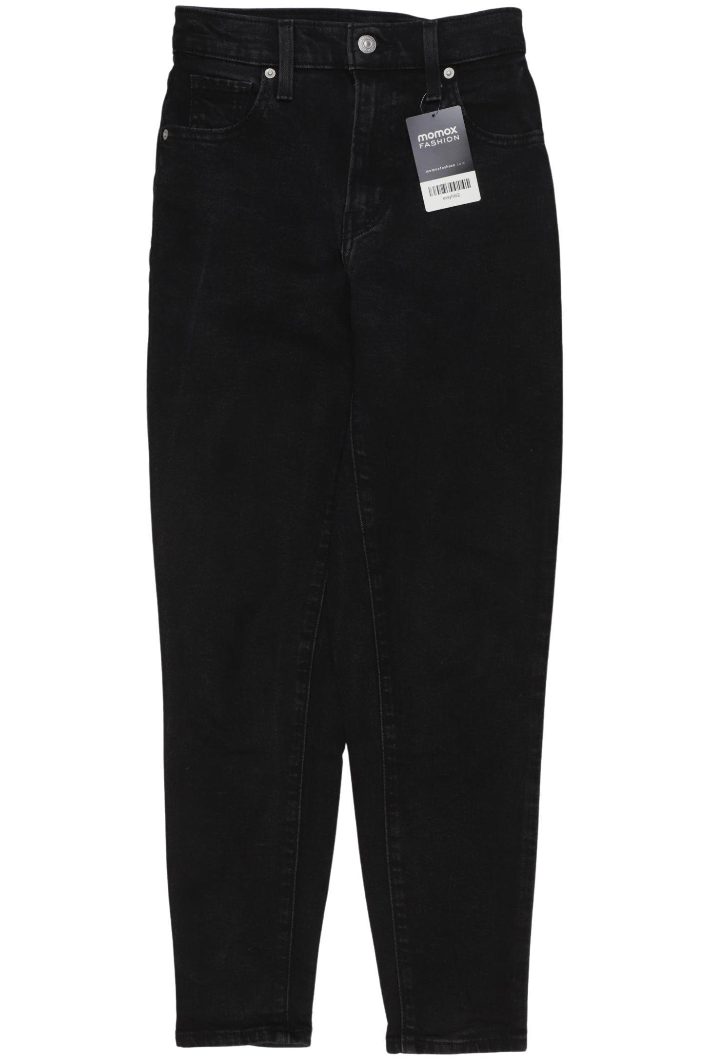 

Levis Damen Jeans, schwarz, Gr. 0