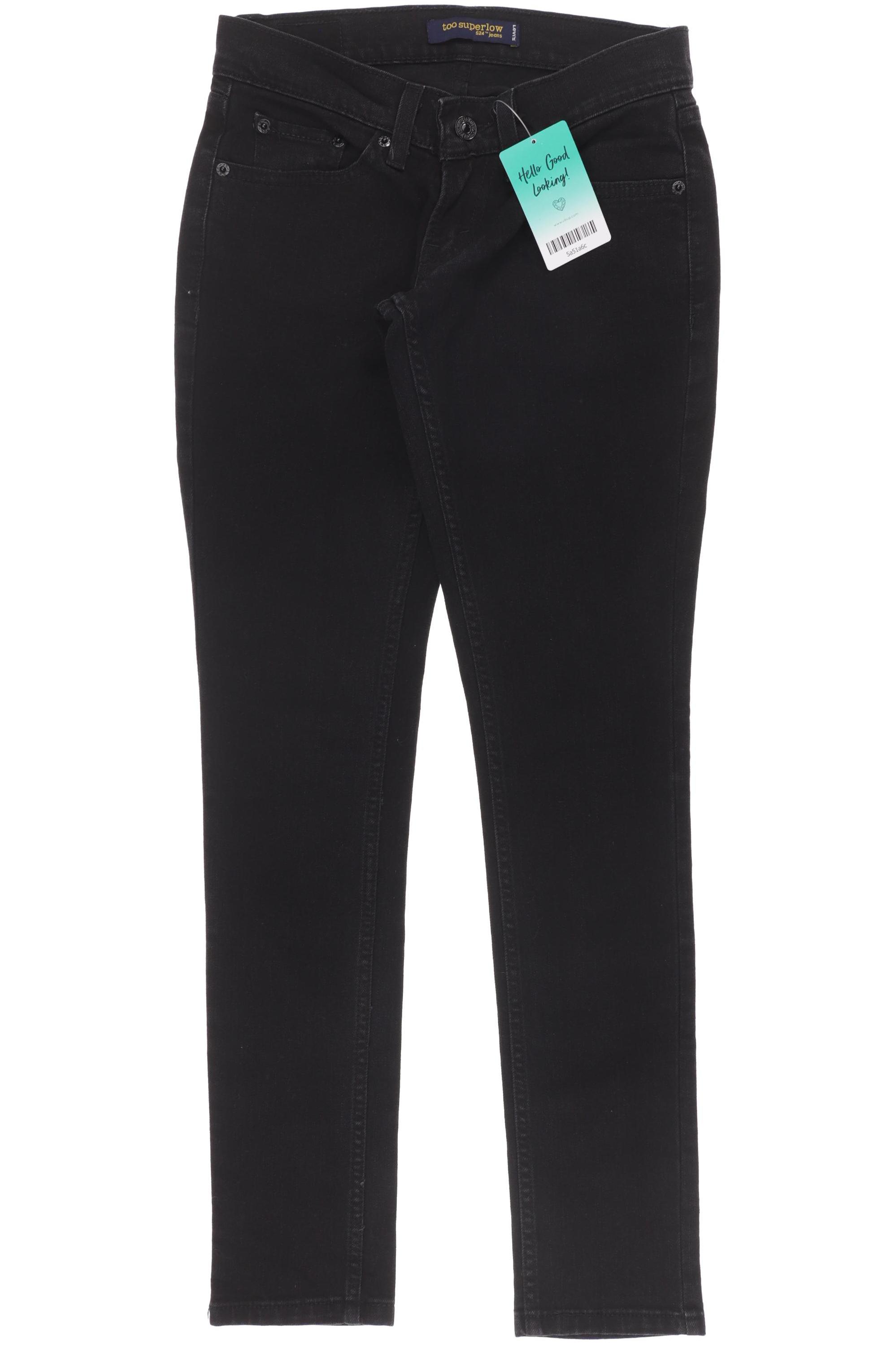 

Levis Damen Jeans, schwarz, Gr. 27