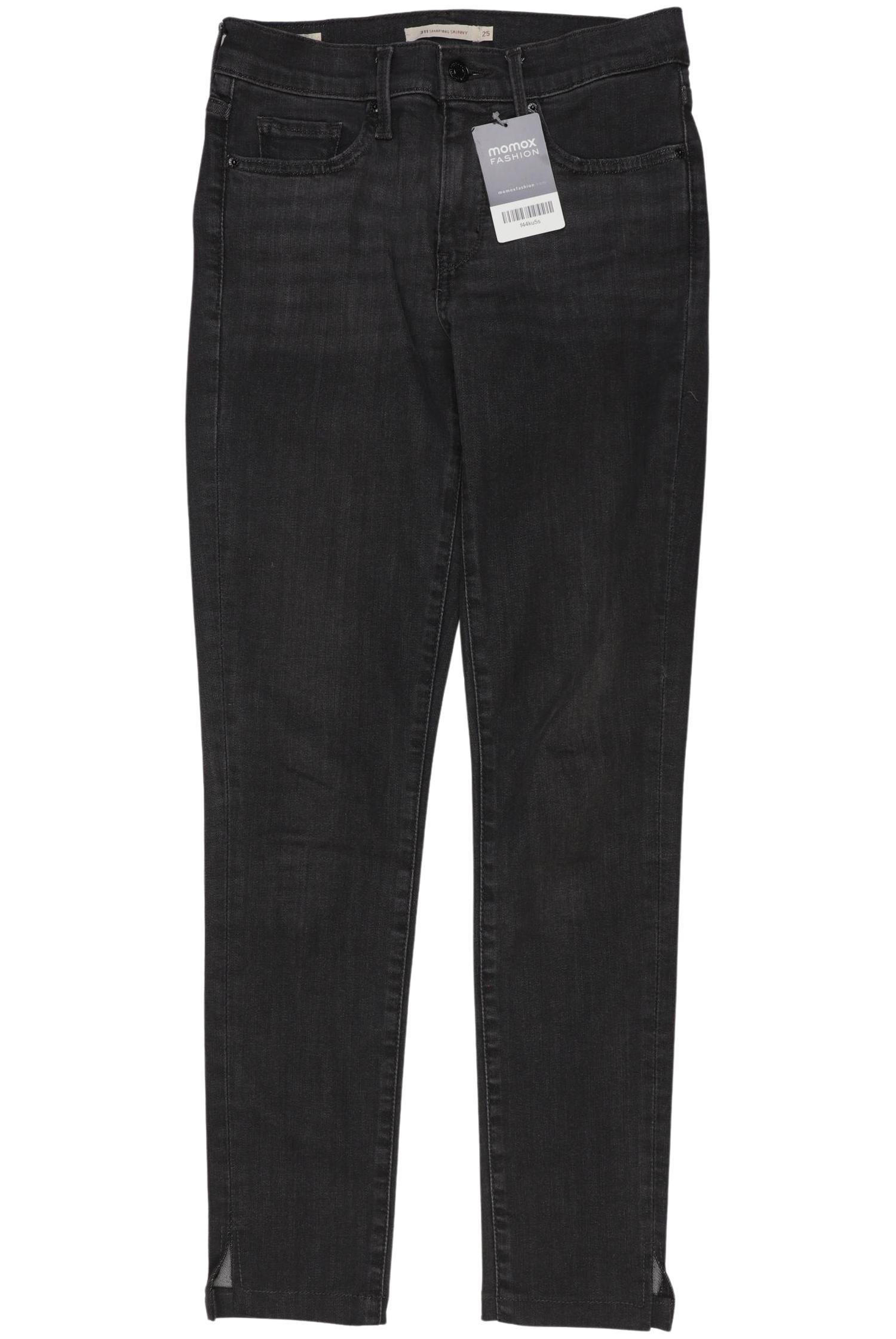 

Levis Damen Jeans, schwarz, Gr. 25