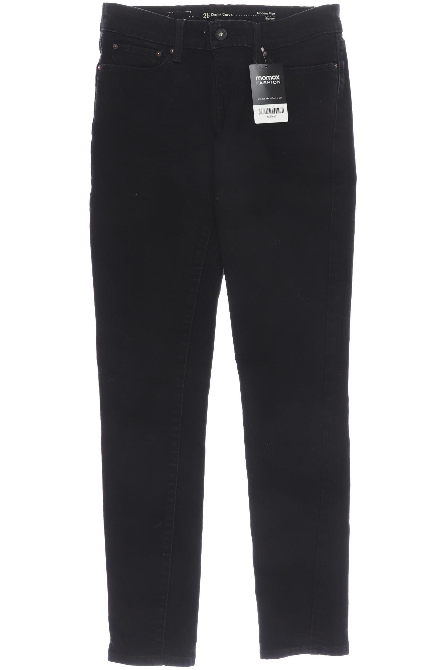 

Levis Damen Jeans, schwarz, Gr. 26