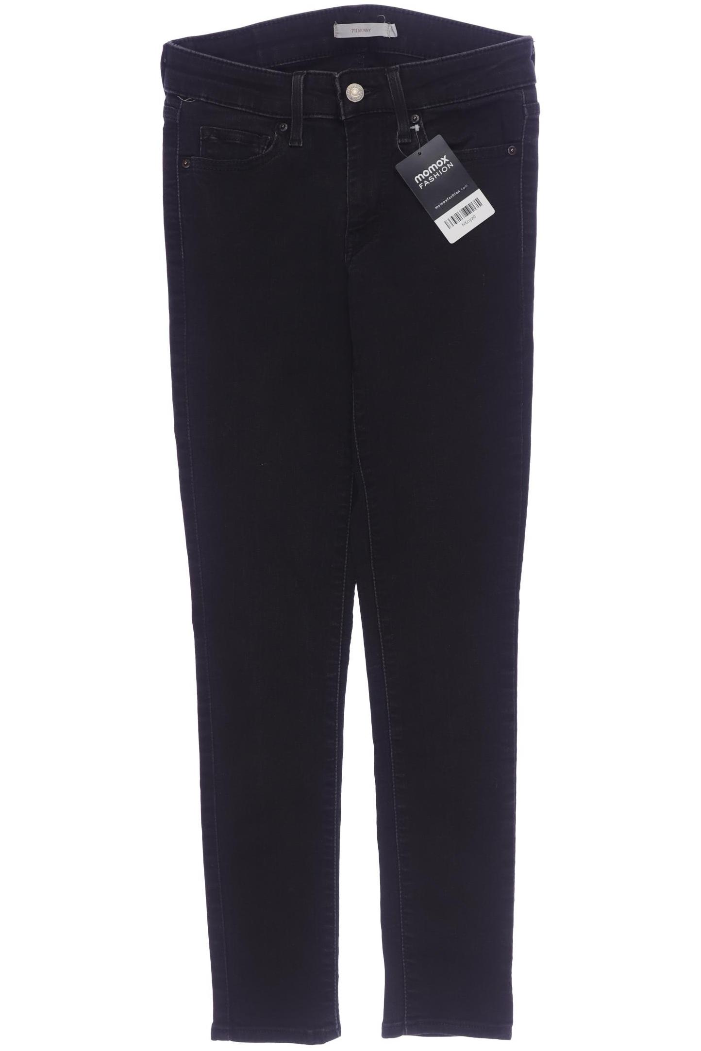 

Levis Damen Jeans, schwarz, Gr. 25