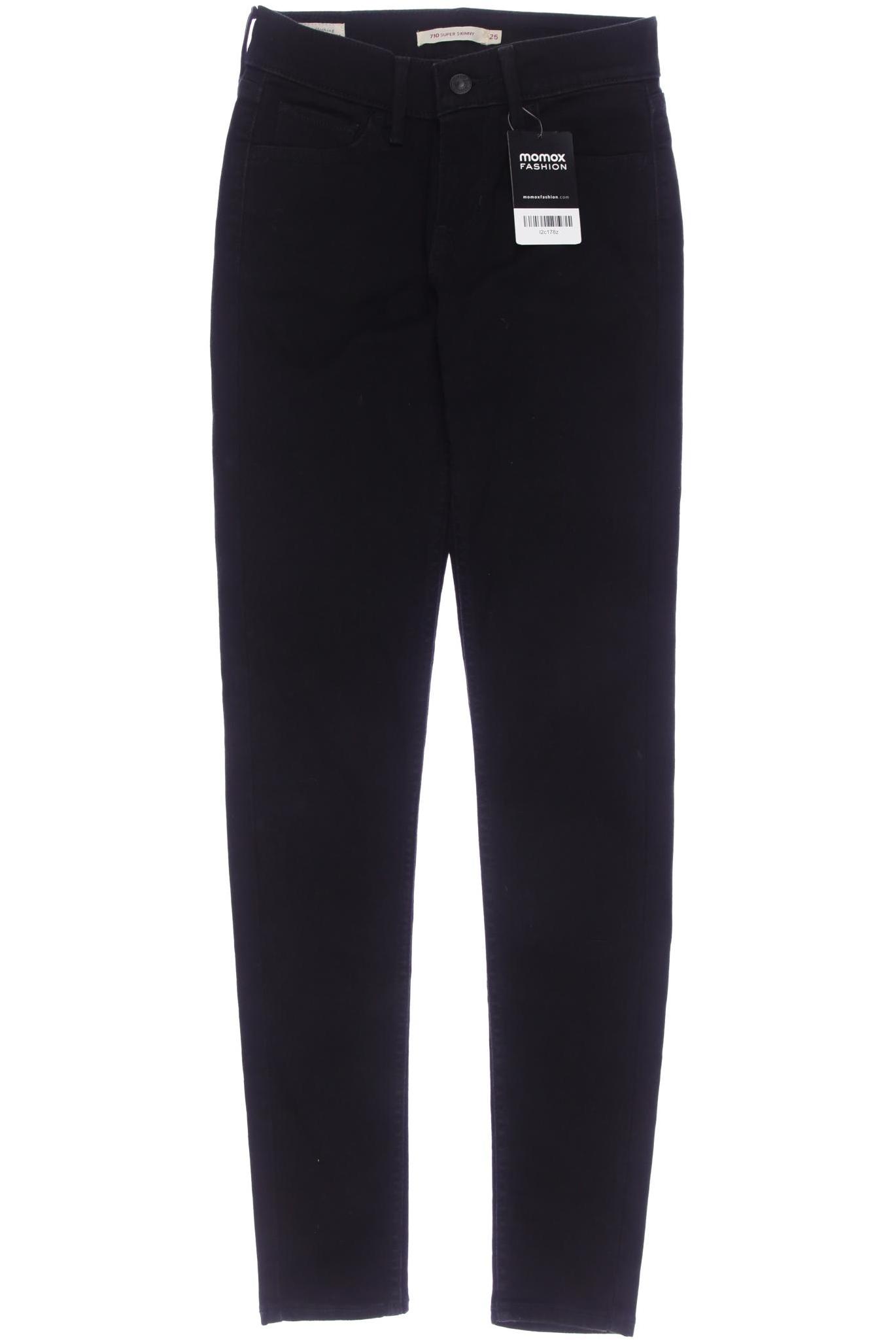 

Levis Damen Jeans, schwarz, Gr. 25