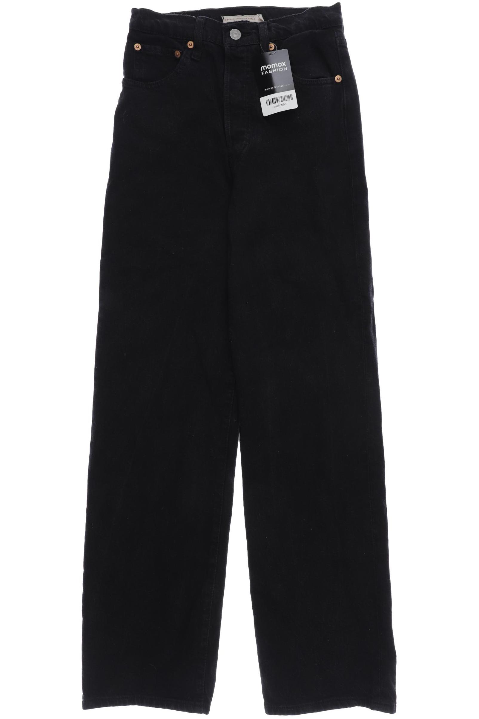 

Levis Damen Jeans, schwarz, Gr. 24