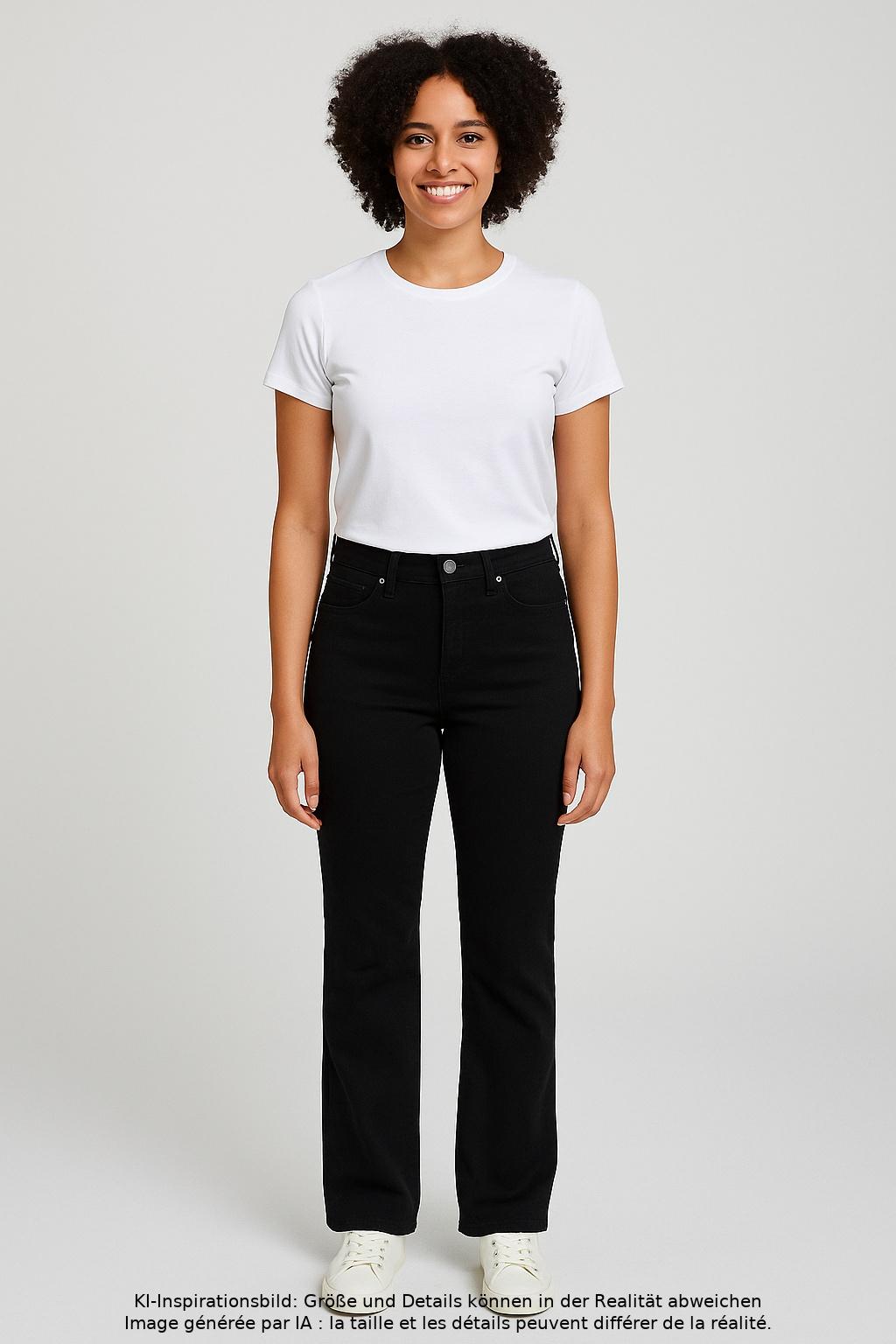 

Levis Damen Jeans, schwarz, Gr. 25