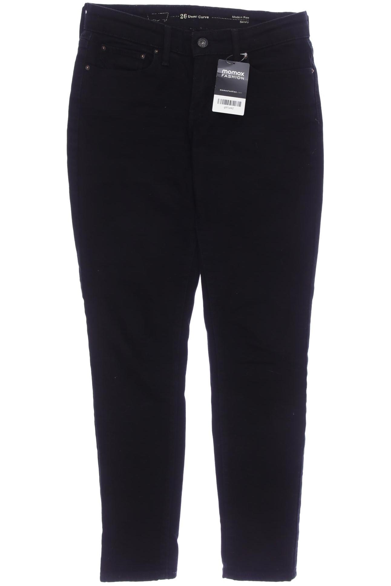 

Levis Damen Jeans, schwarz, Gr. 26