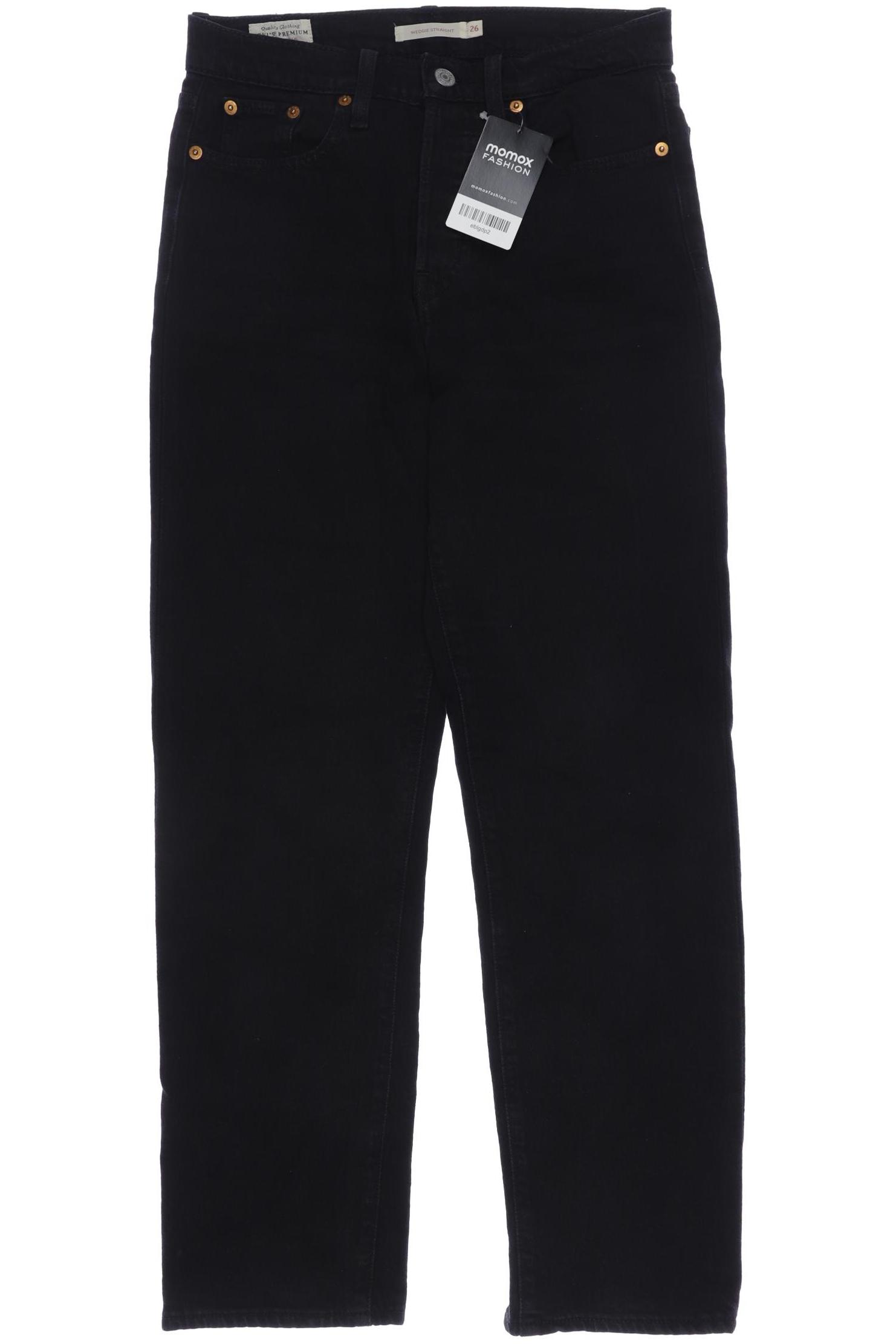 

Levis Damen Jeans, schwarz, Gr. 26
