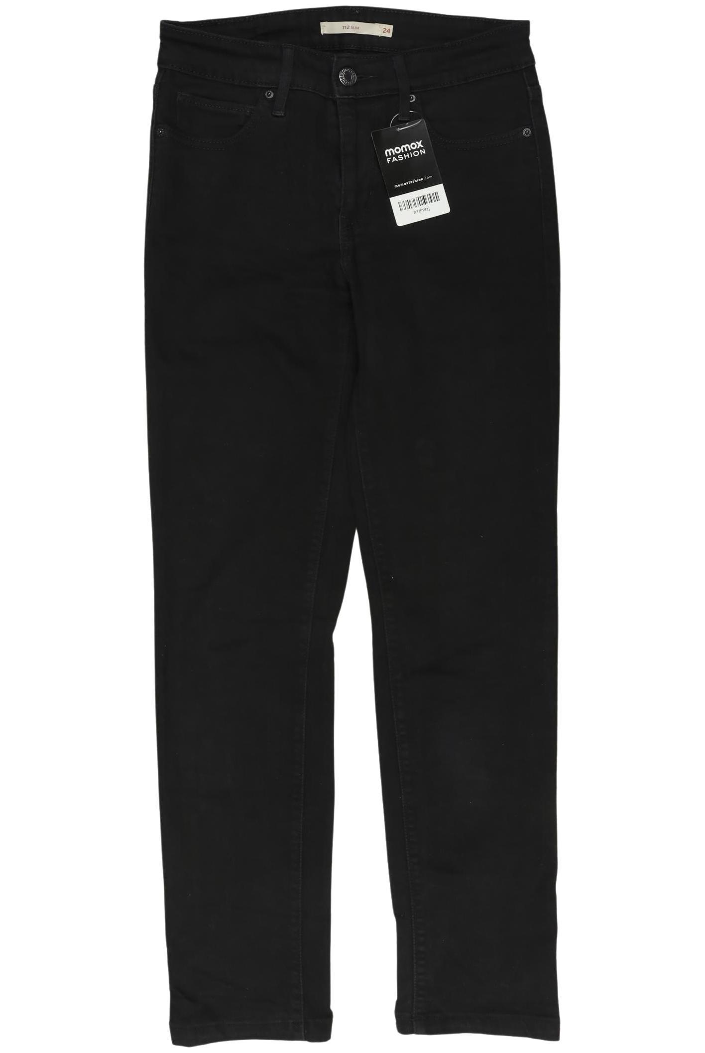 

Levis Damen Jeans, schwarz, Gr. 24
