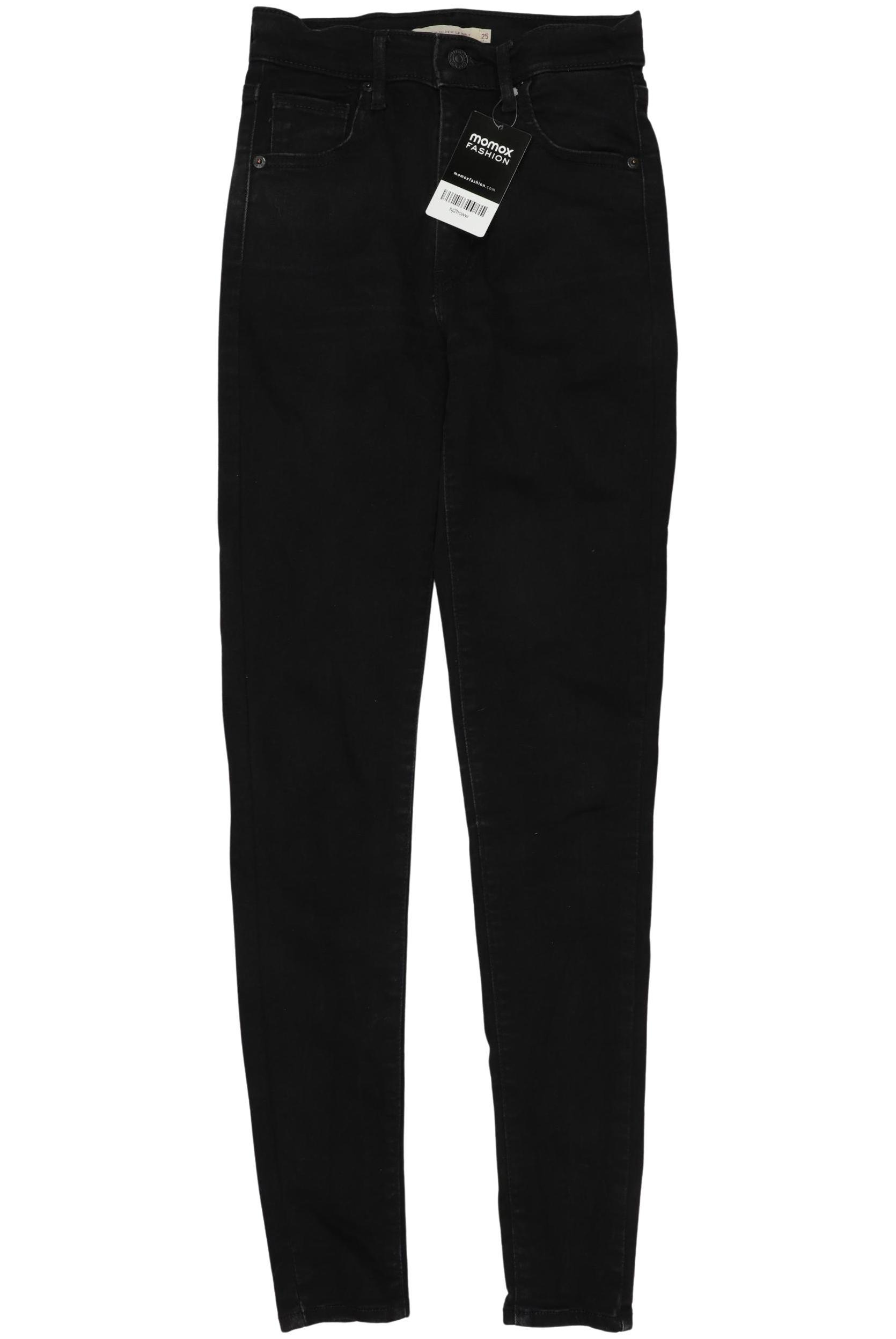

Levis Damen Jeans, schwarz, Gr. 25