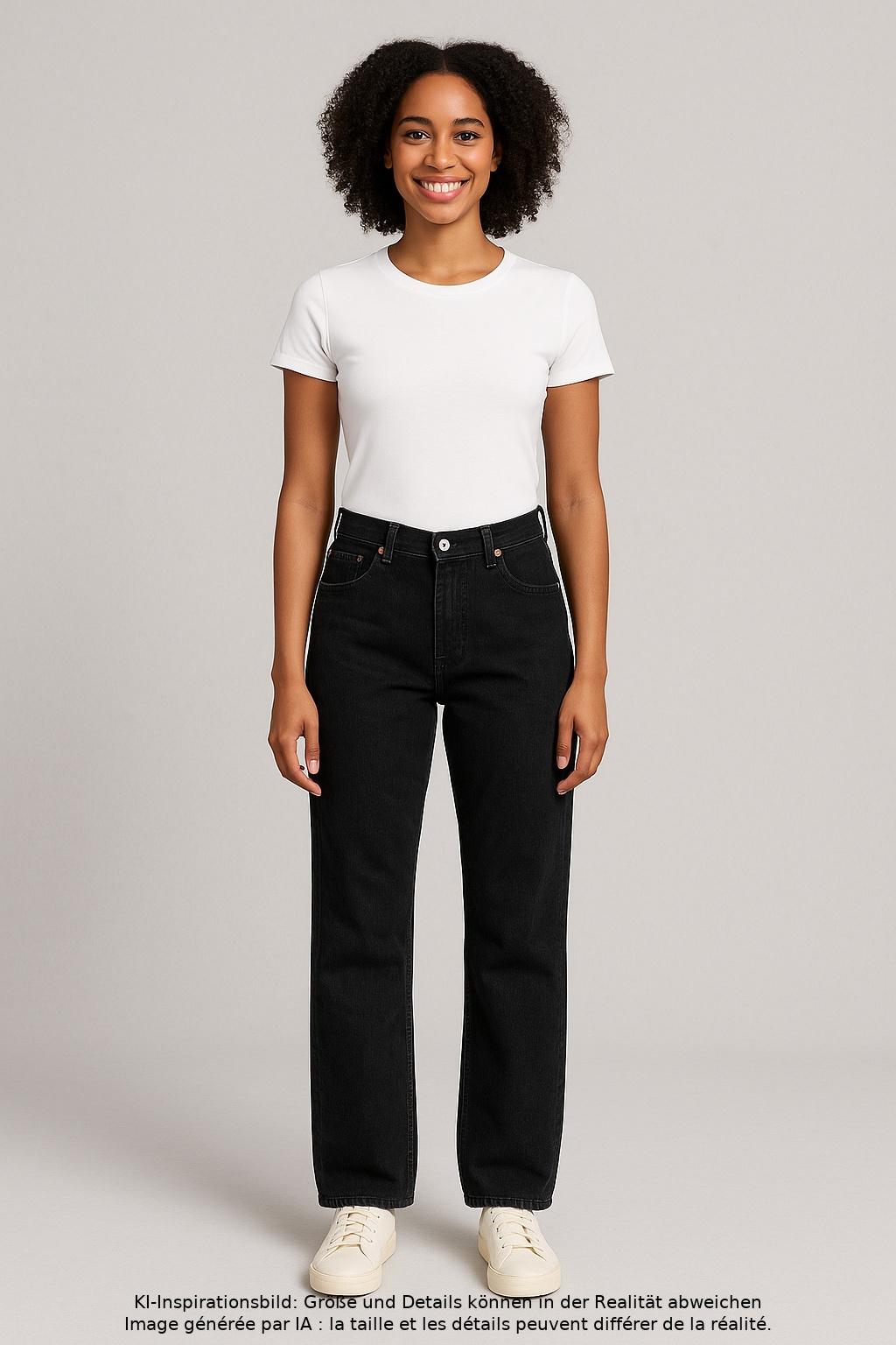 

Levis Damen Jeans, schwarz, Gr. 30