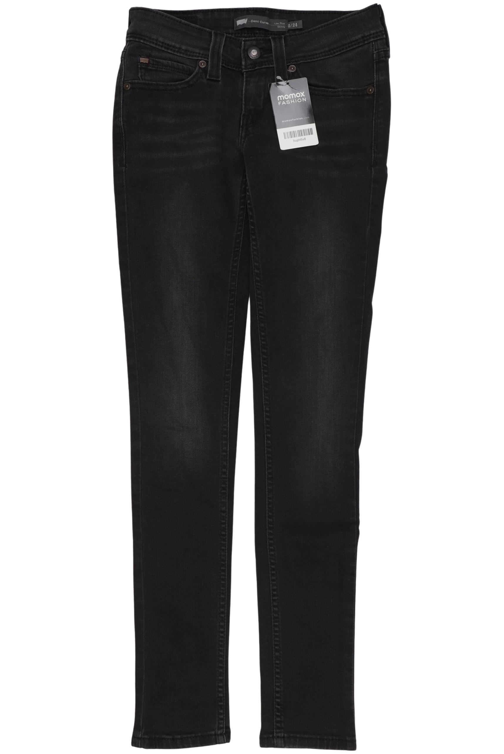 

Levis Damen Jeans, schwarz, Gr. 0