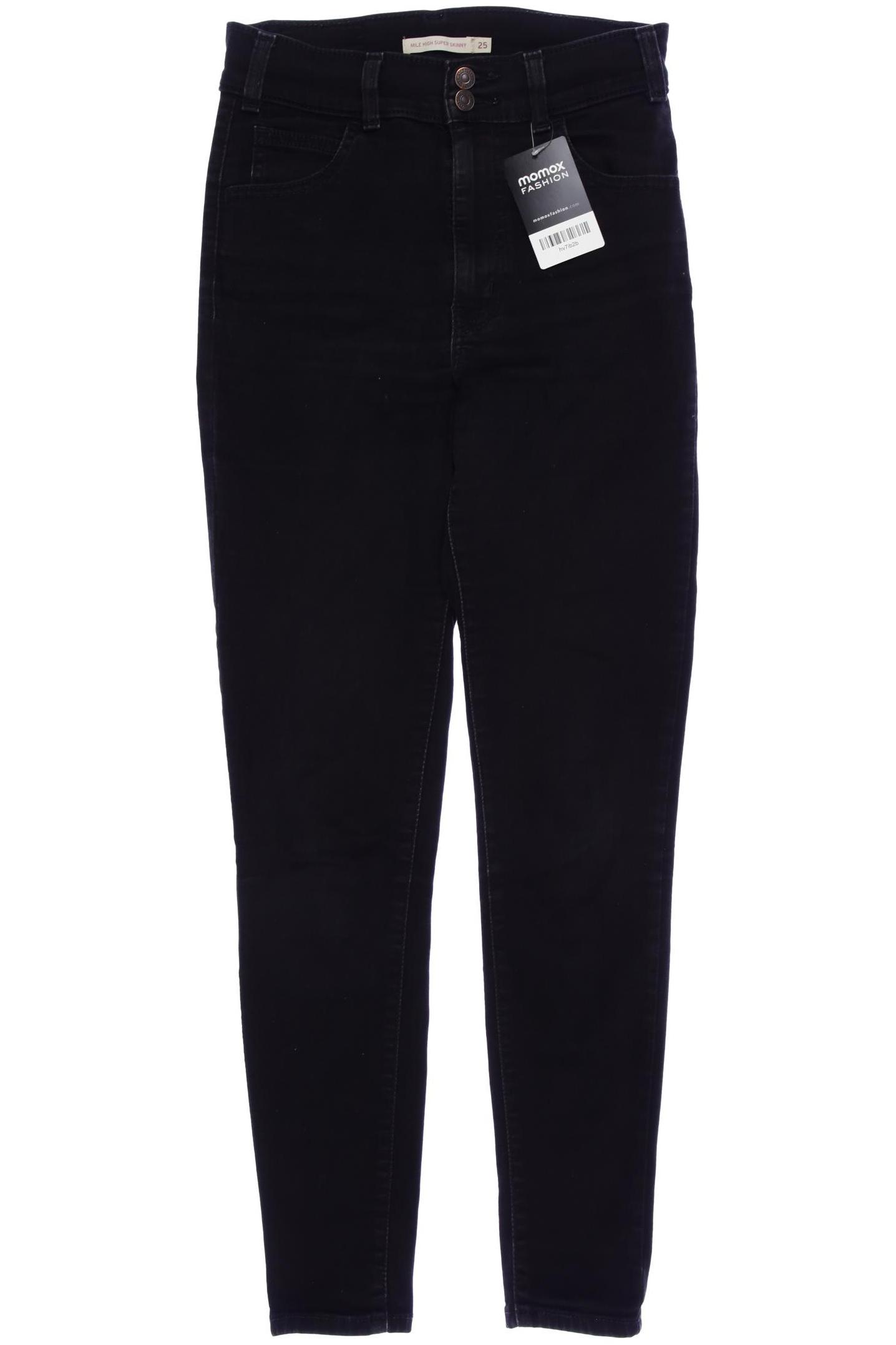 

Levis Damen Jeans, schwarz, Gr. 25