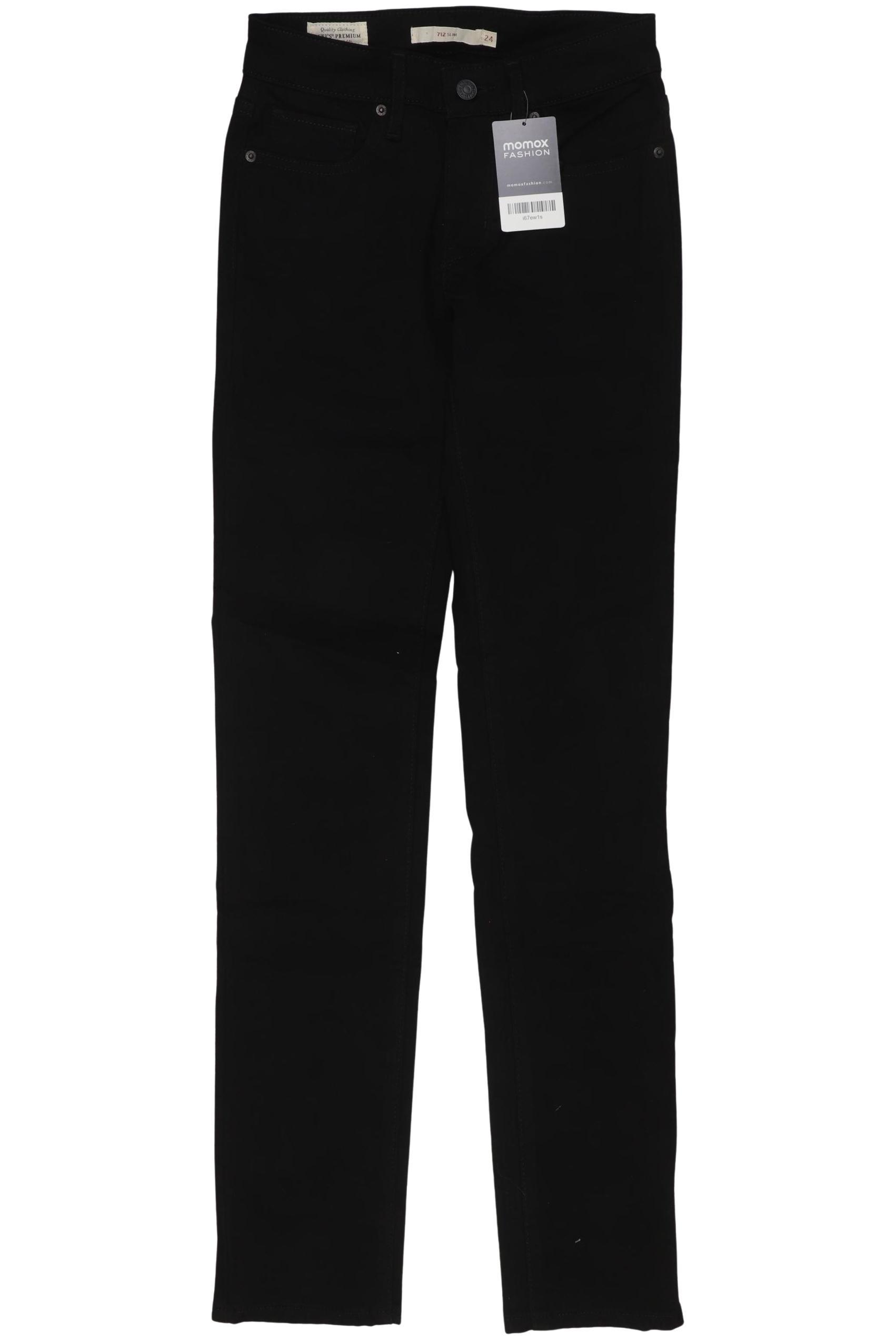 

Levis Damen Jeans, schwarz, Gr. 24