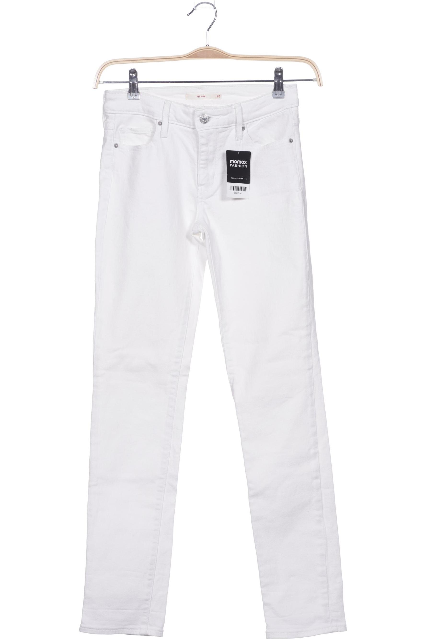 

Levis Damen Jeans, weiß, Gr. 26