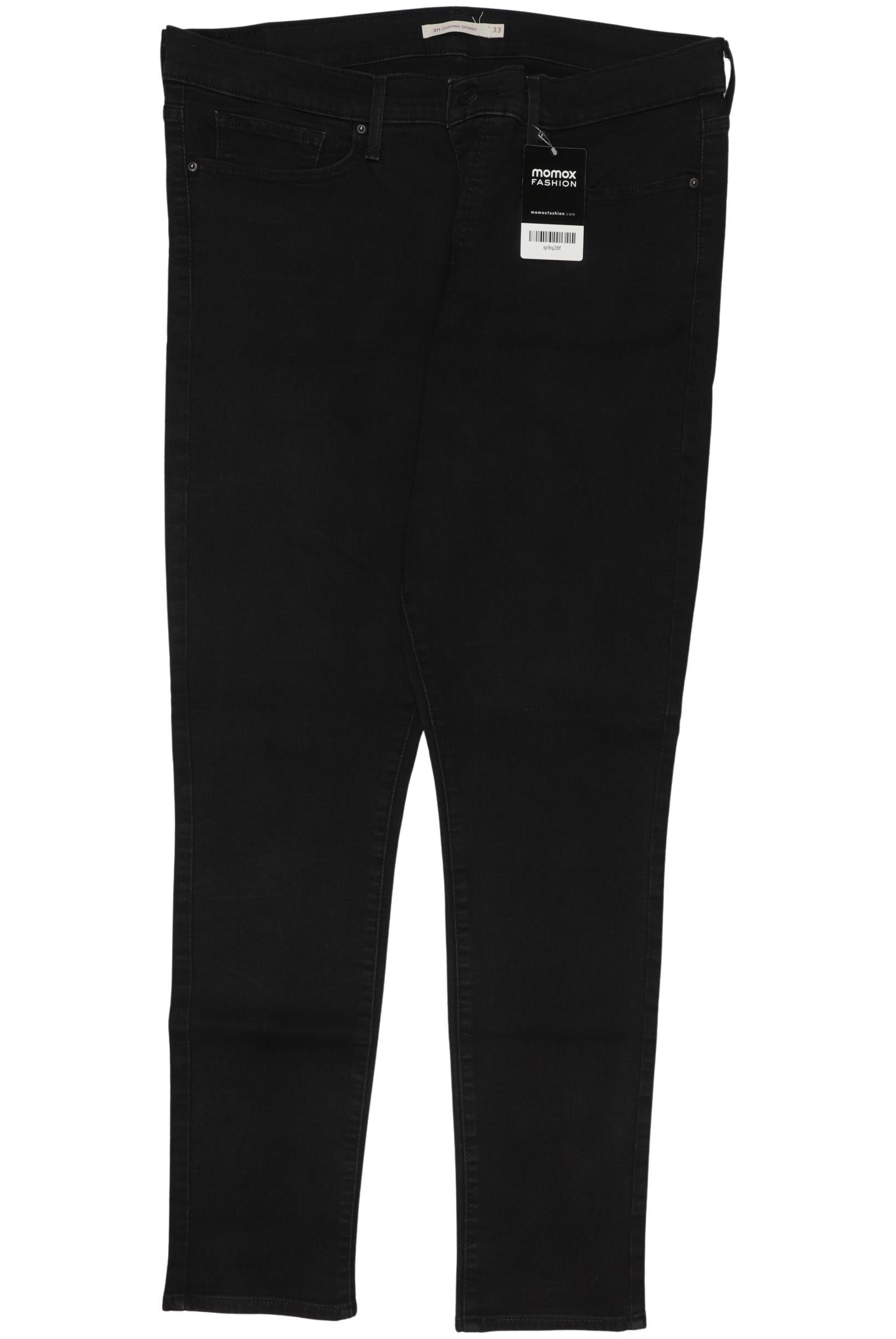 

Levis Damen Jeans, schwarz, Gr. 33
