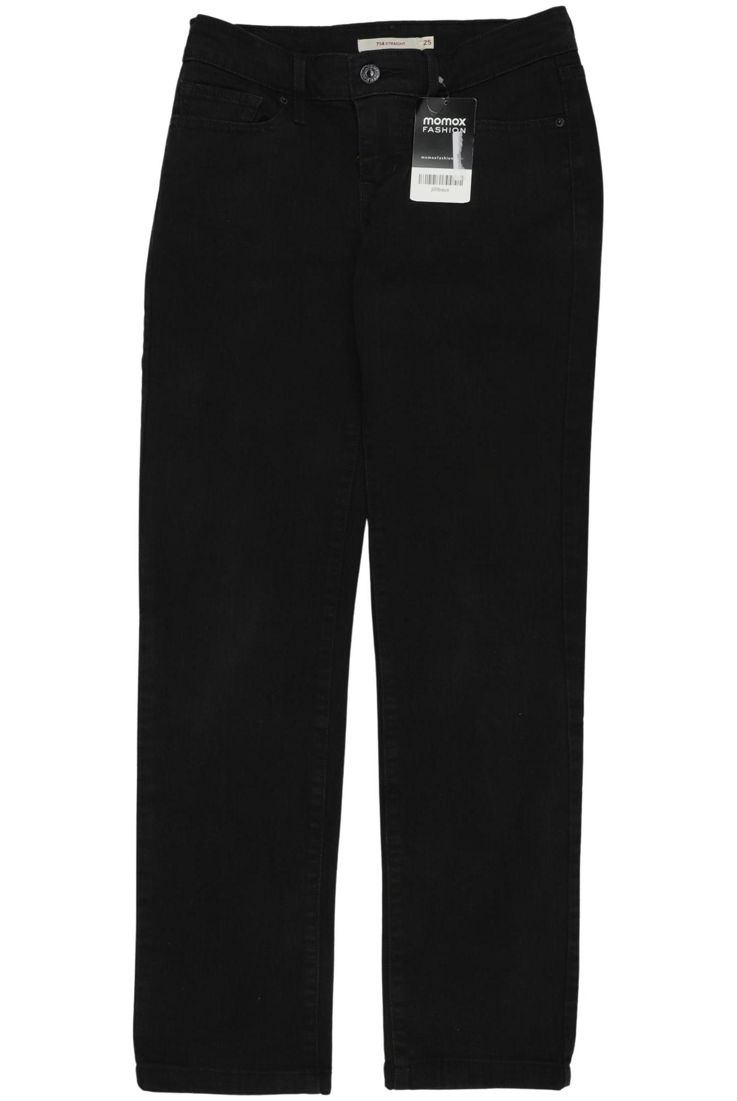 

Levis Damen Jeans, schwarz, Gr. 25