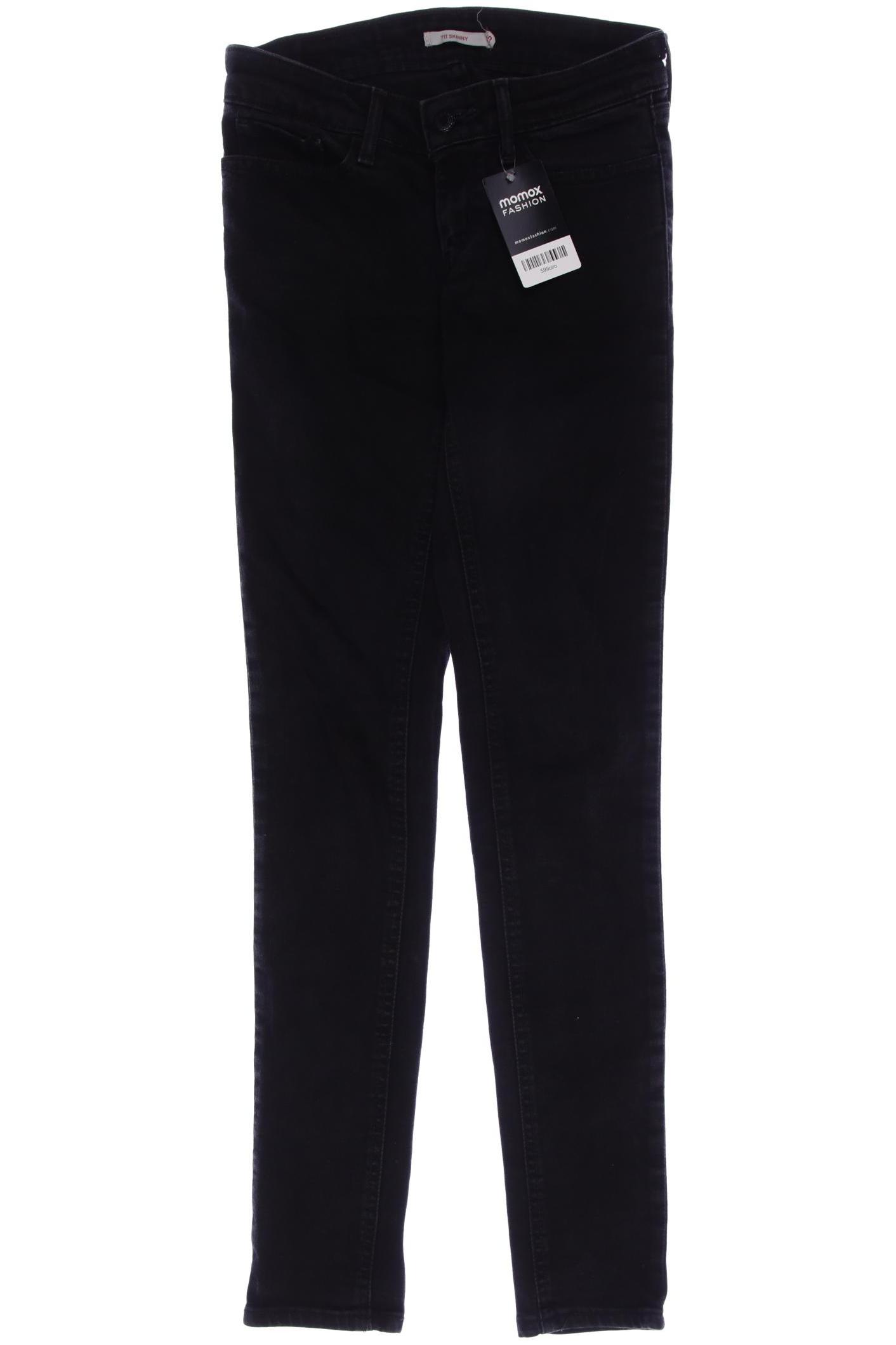 

Levis Damen Jeans, schwarz, Gr. 25