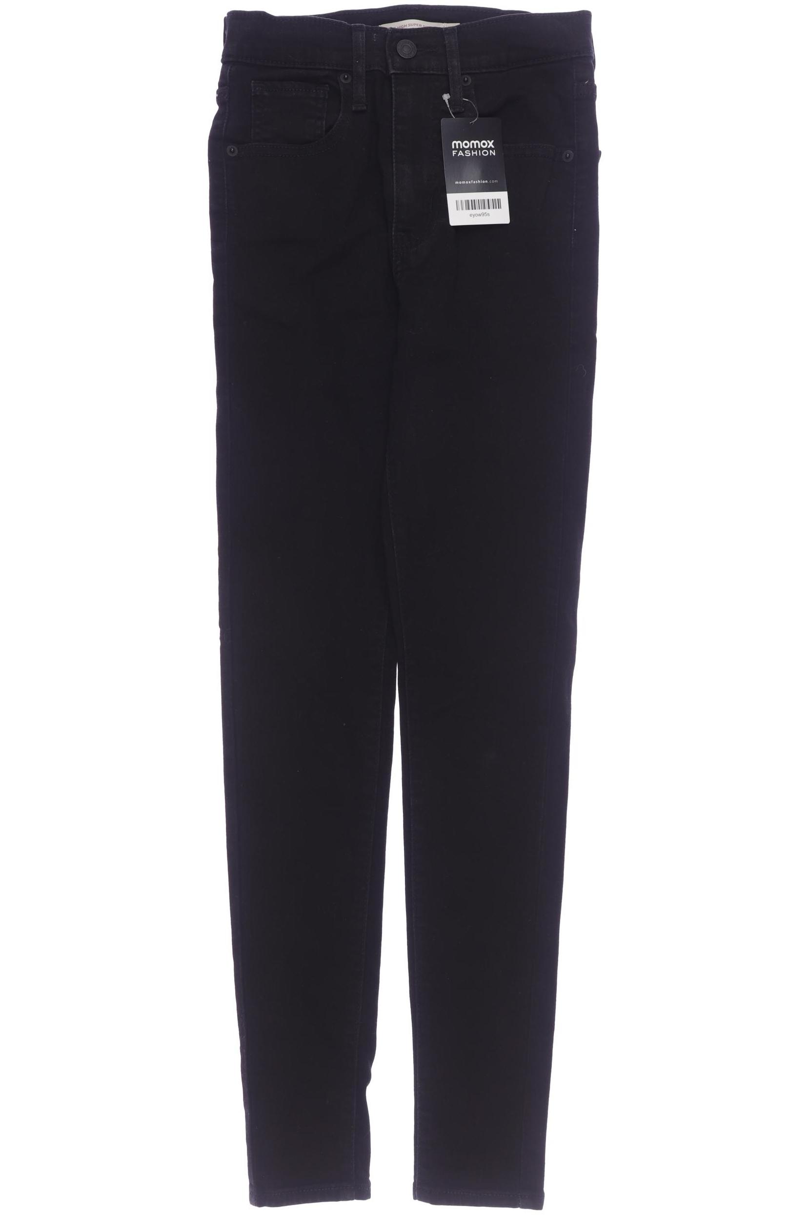 

Levis Damen Jeans, schwarz, Gr. 24