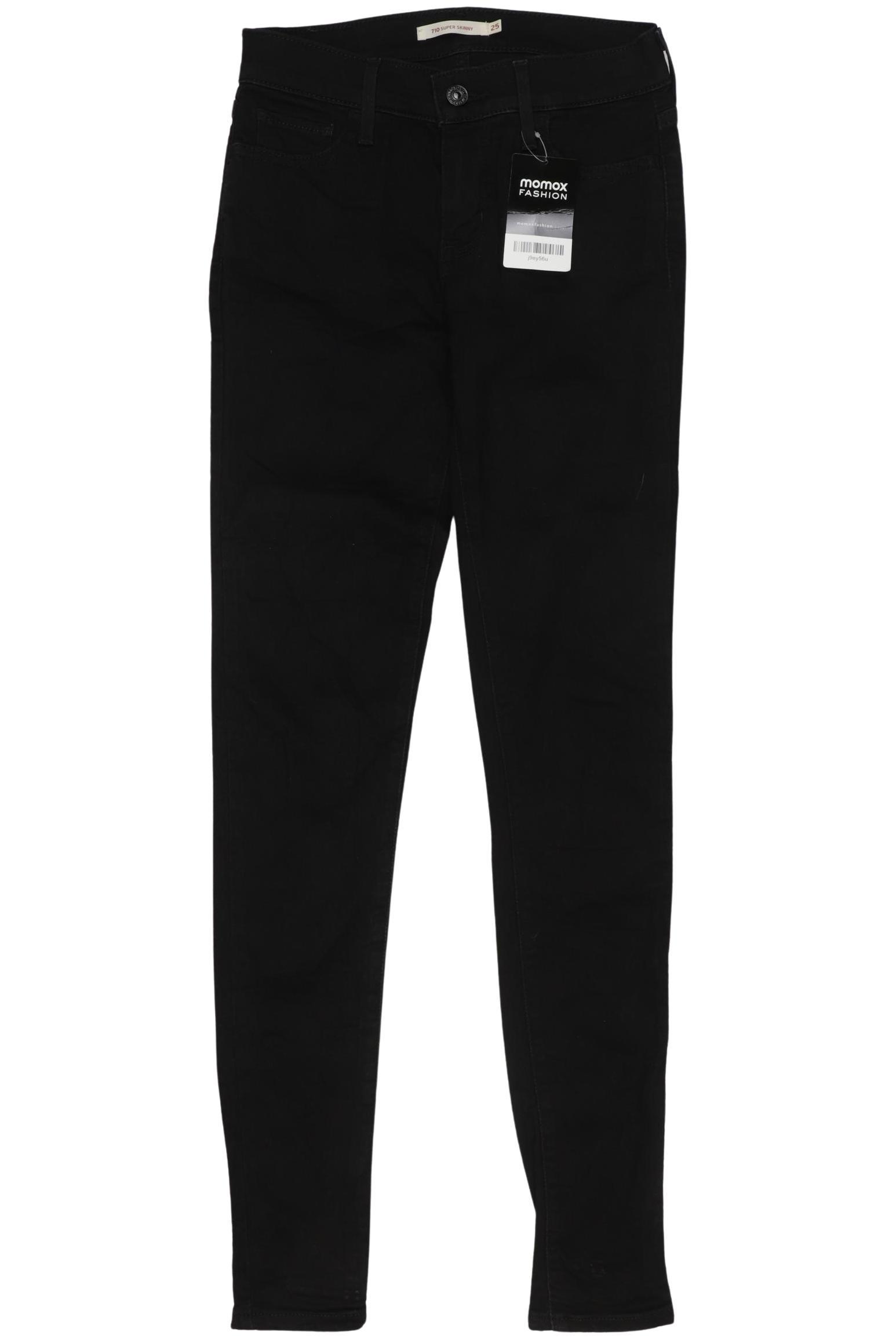 

Levis Damen Jeans, schwarz, Gr. 25