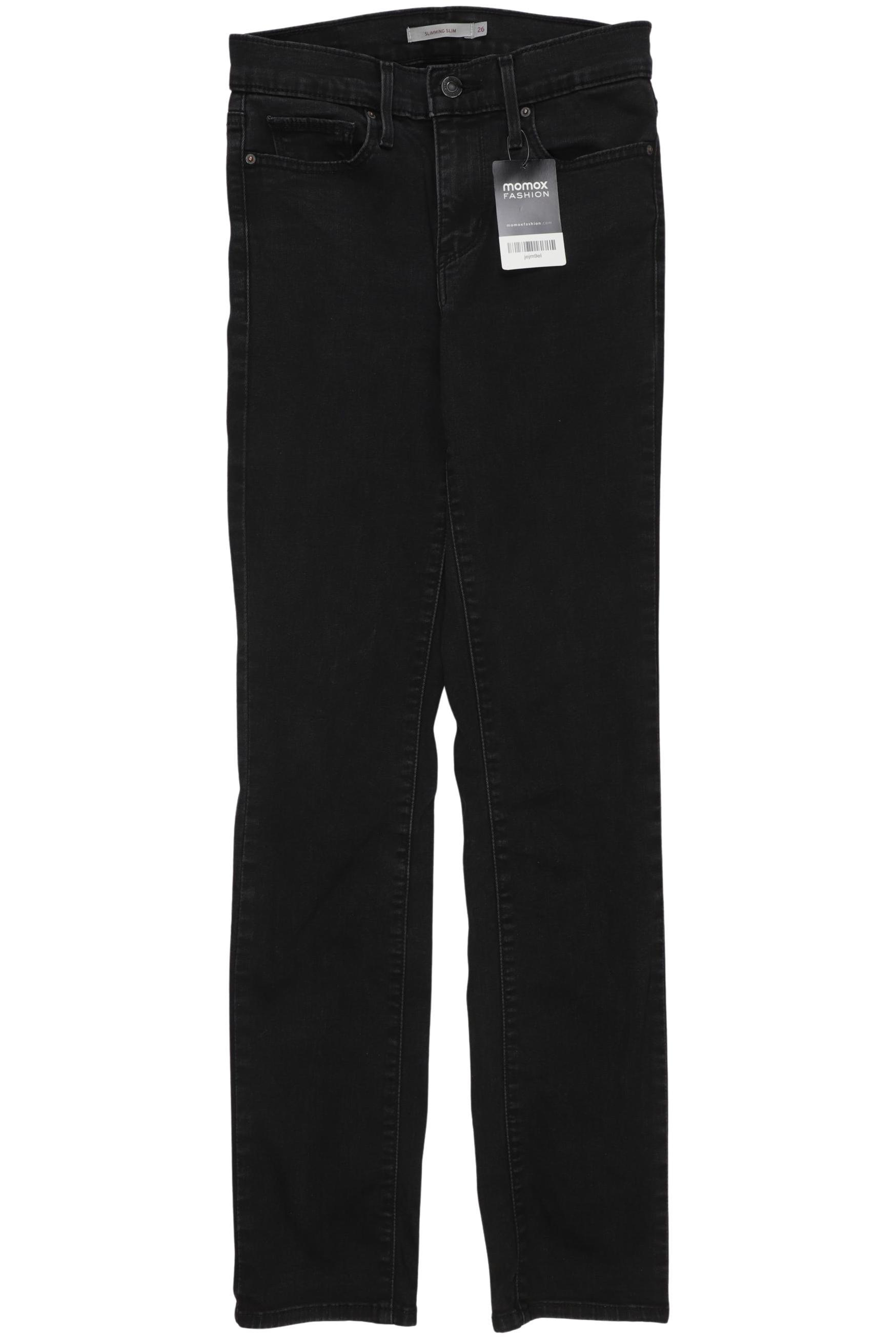 

Levis Damen Jeans, schwarz, Gr. 26