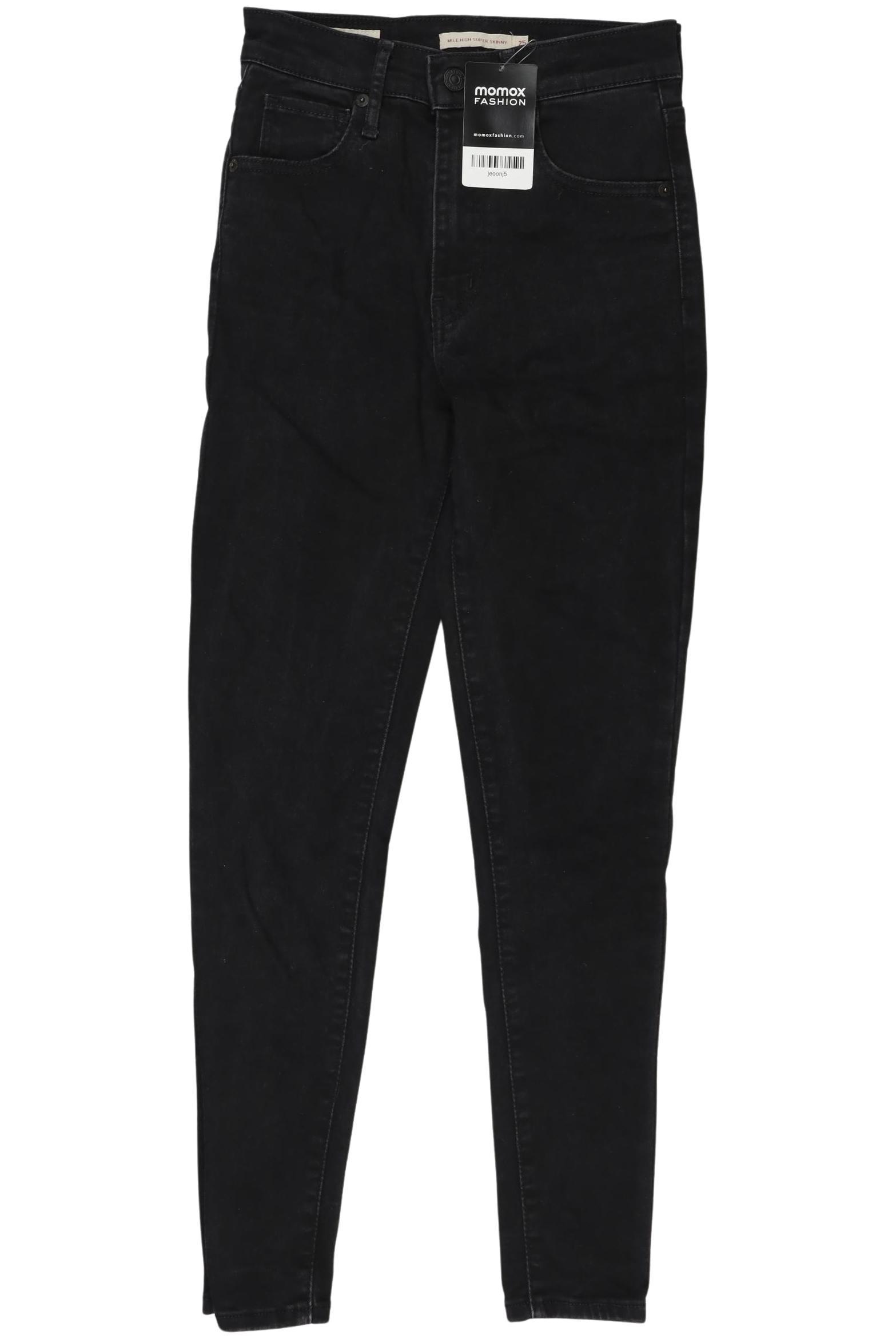 

Levis Damen Jeans, schwarz, Gr. 25