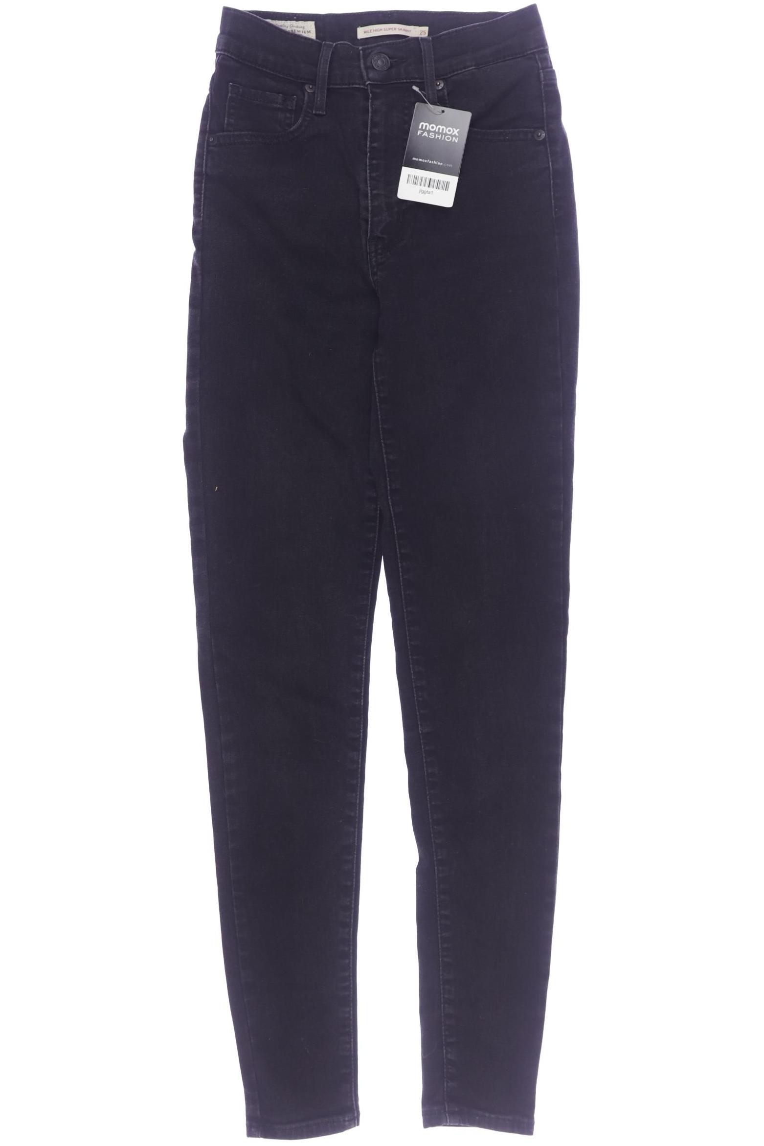 

Levis Damen Jeans, schwarz, Gr. 25