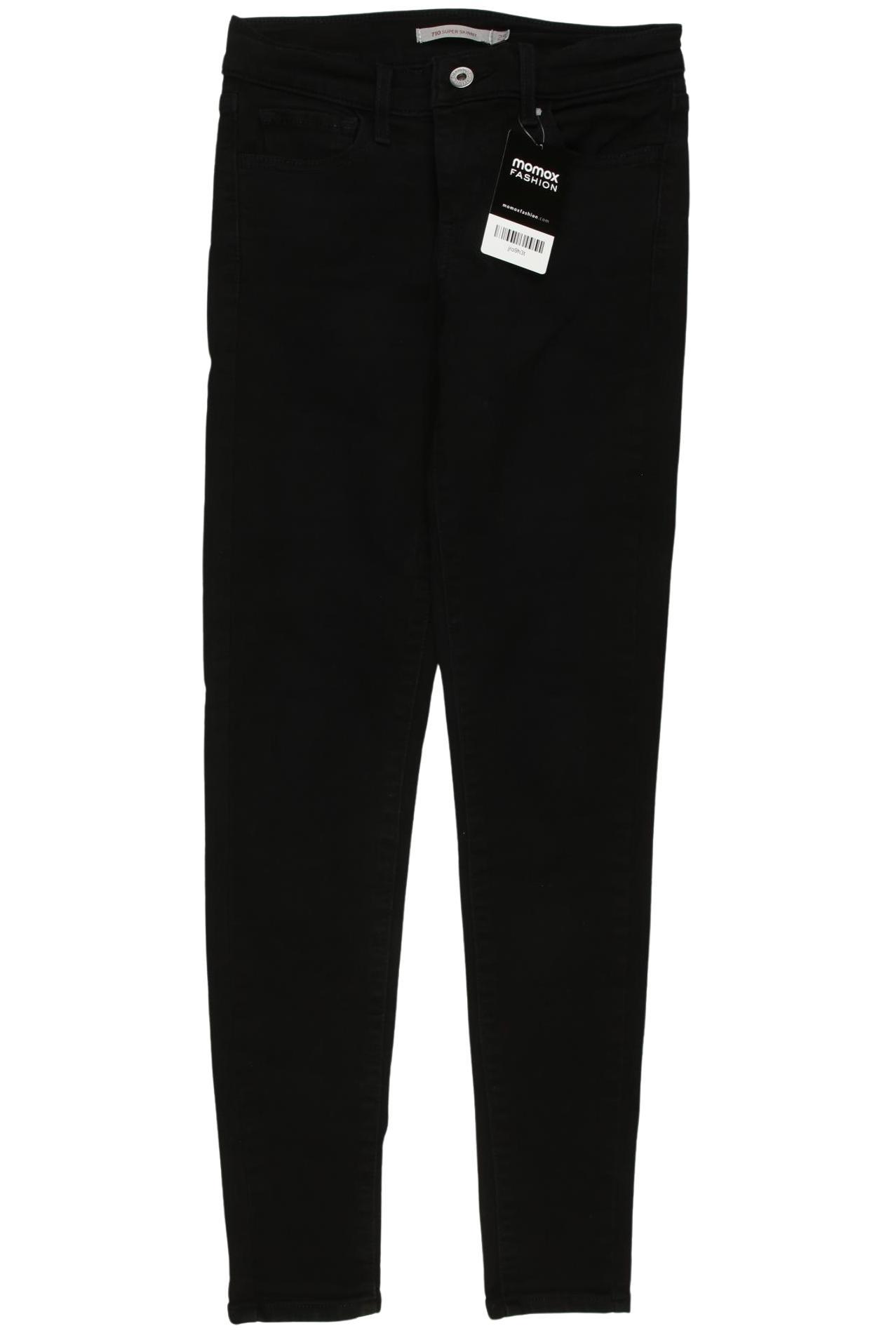 

Levis Damen Jeans, schwarz, Gr. 25