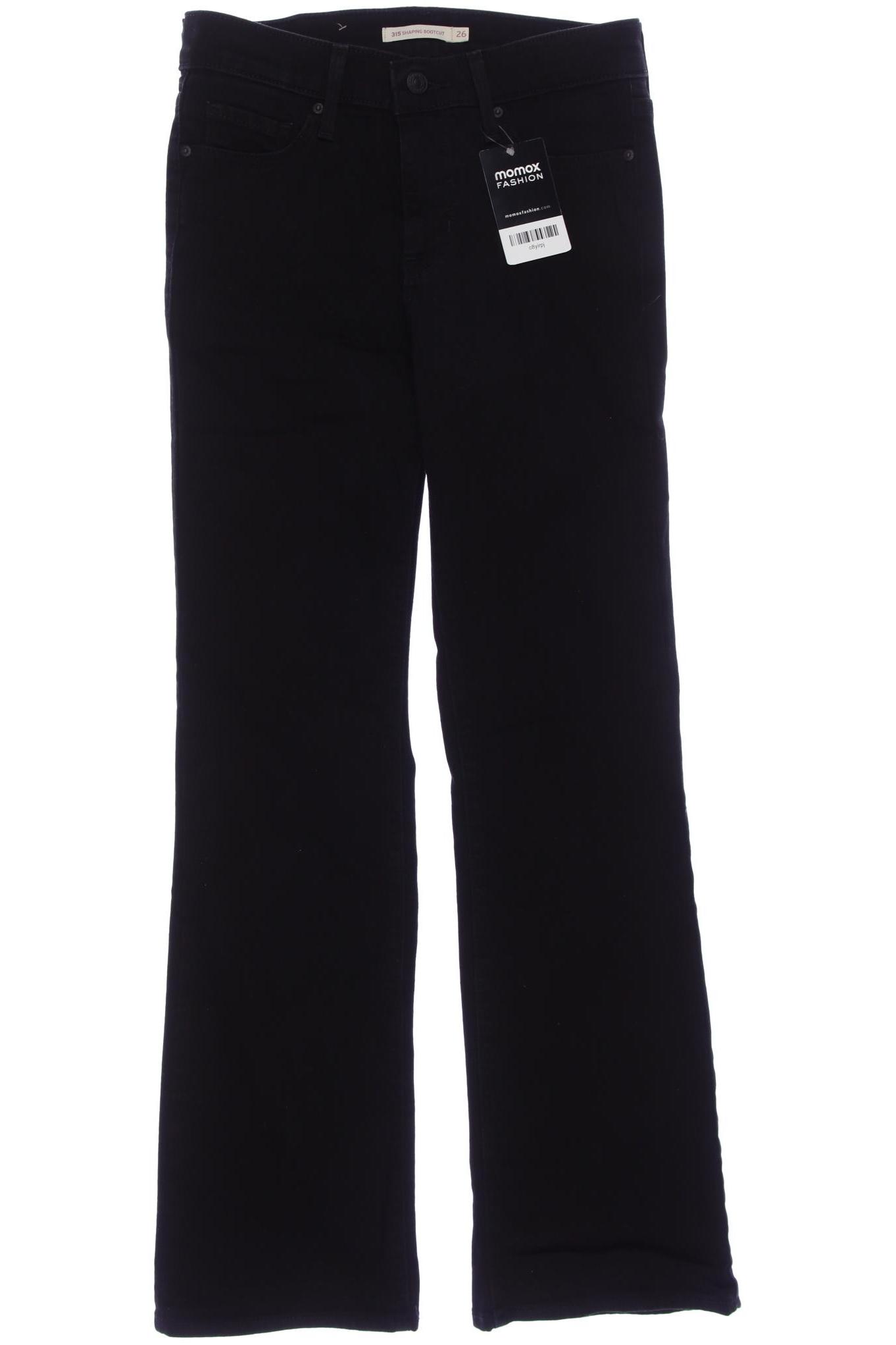 

Levis Damen Jeans, schwarz, Gr. 26