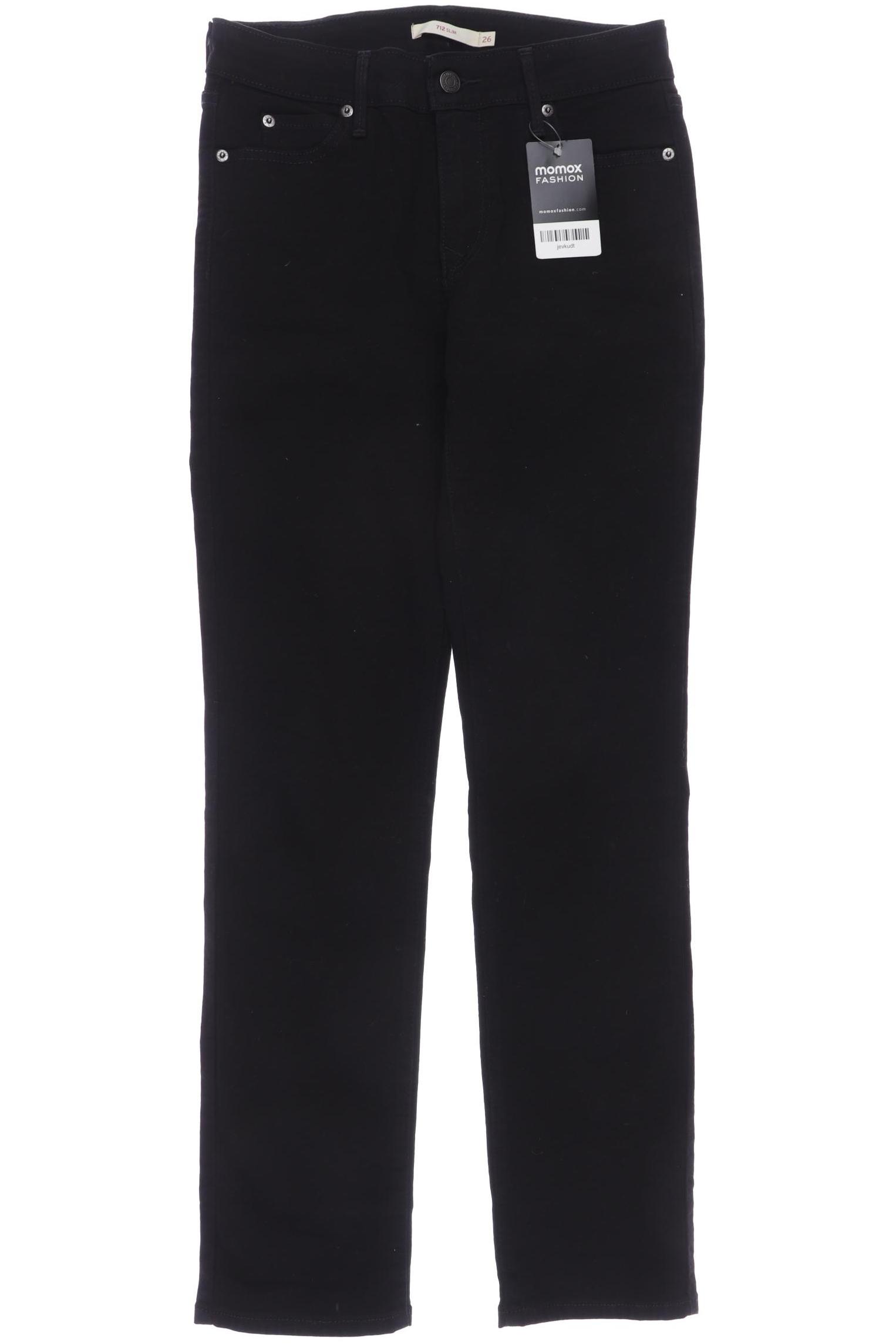 

Levis Damen Jeans, schwarz, Gr. 26