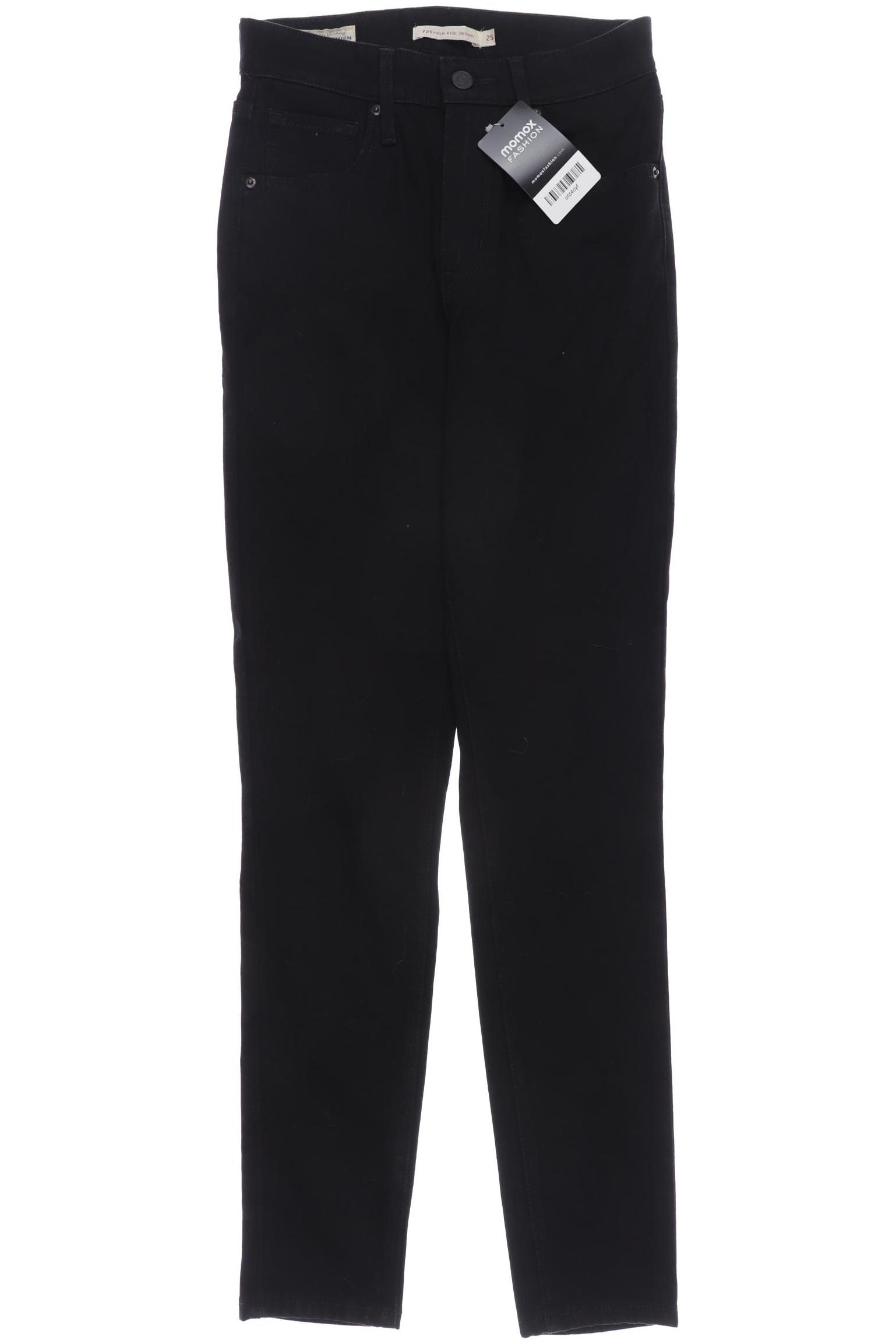 

Levis Damen Jeans, schwarz, Gr. 25