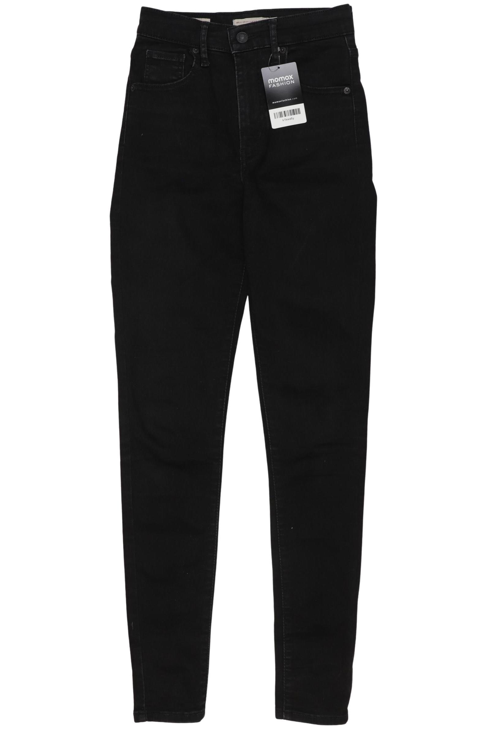 

Levis Damen Jeans, schwarz, Gr. 25