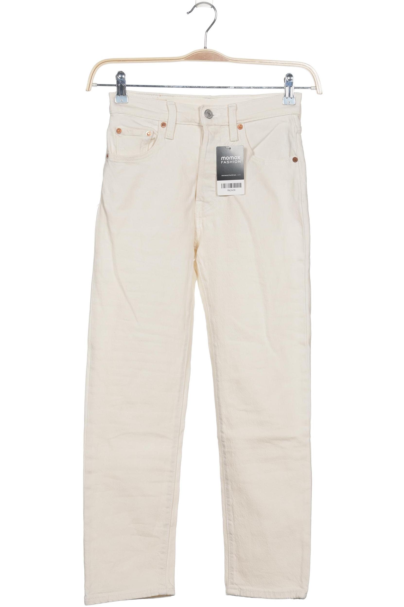 

Levis Damen Jeans, cremeweiß, Gr. 24
