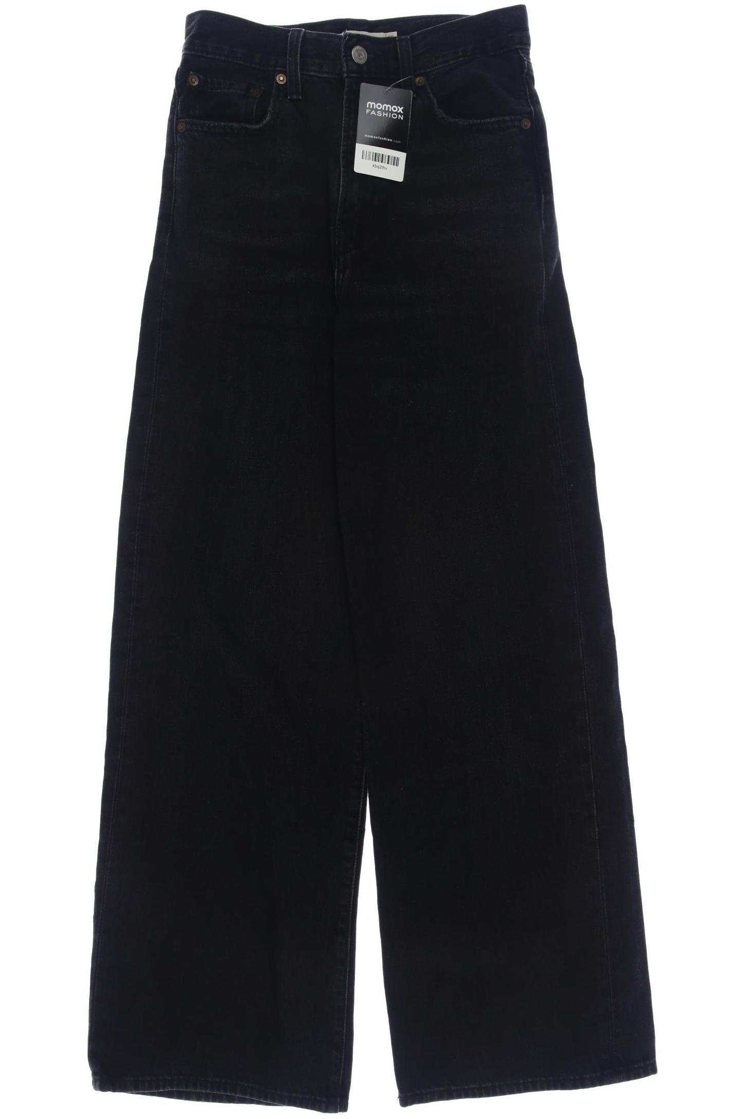 

Levis Damen Jeans, schwarz, Gr. 25