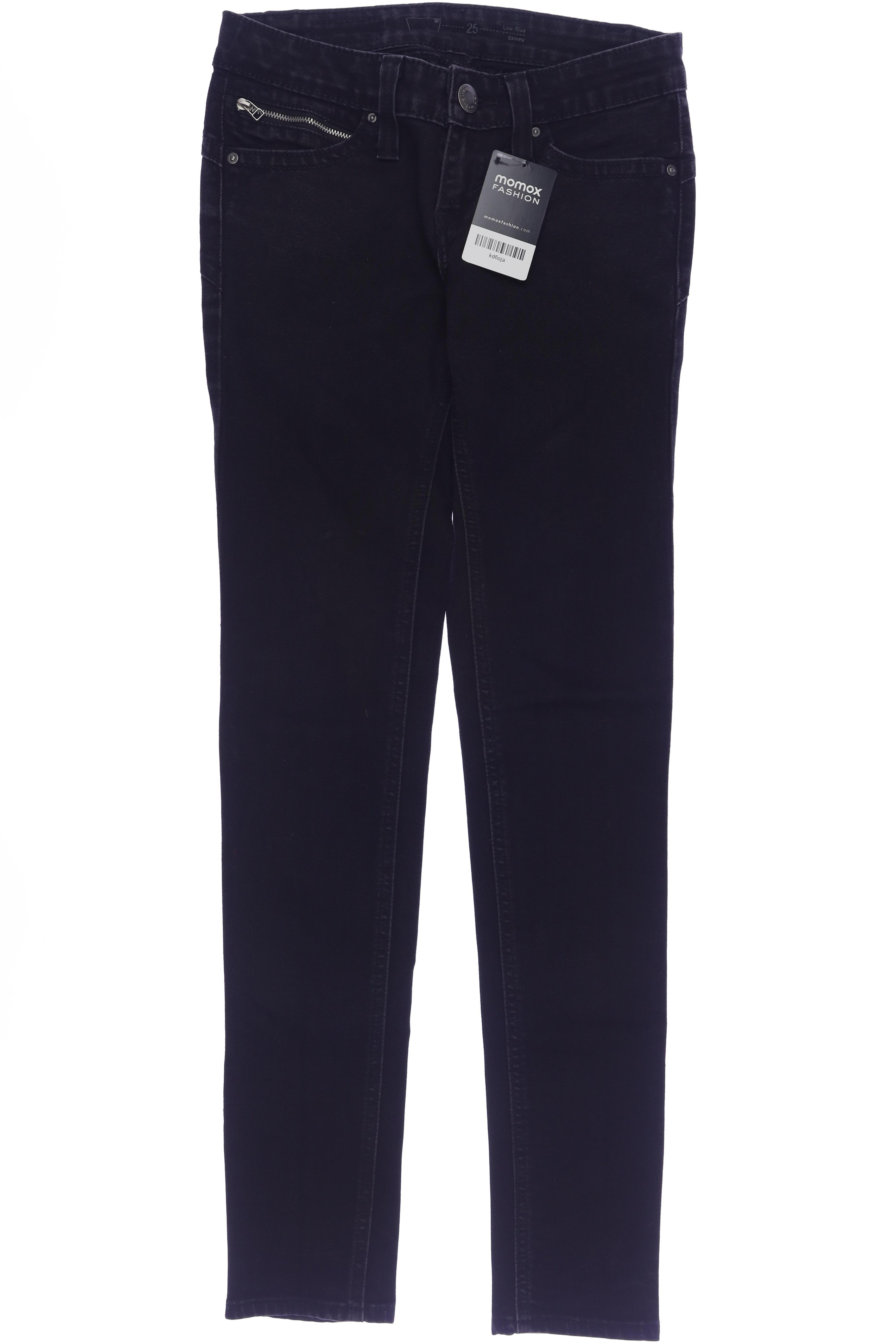 

Levis Damen Jeans, schwarz, Gr. 25