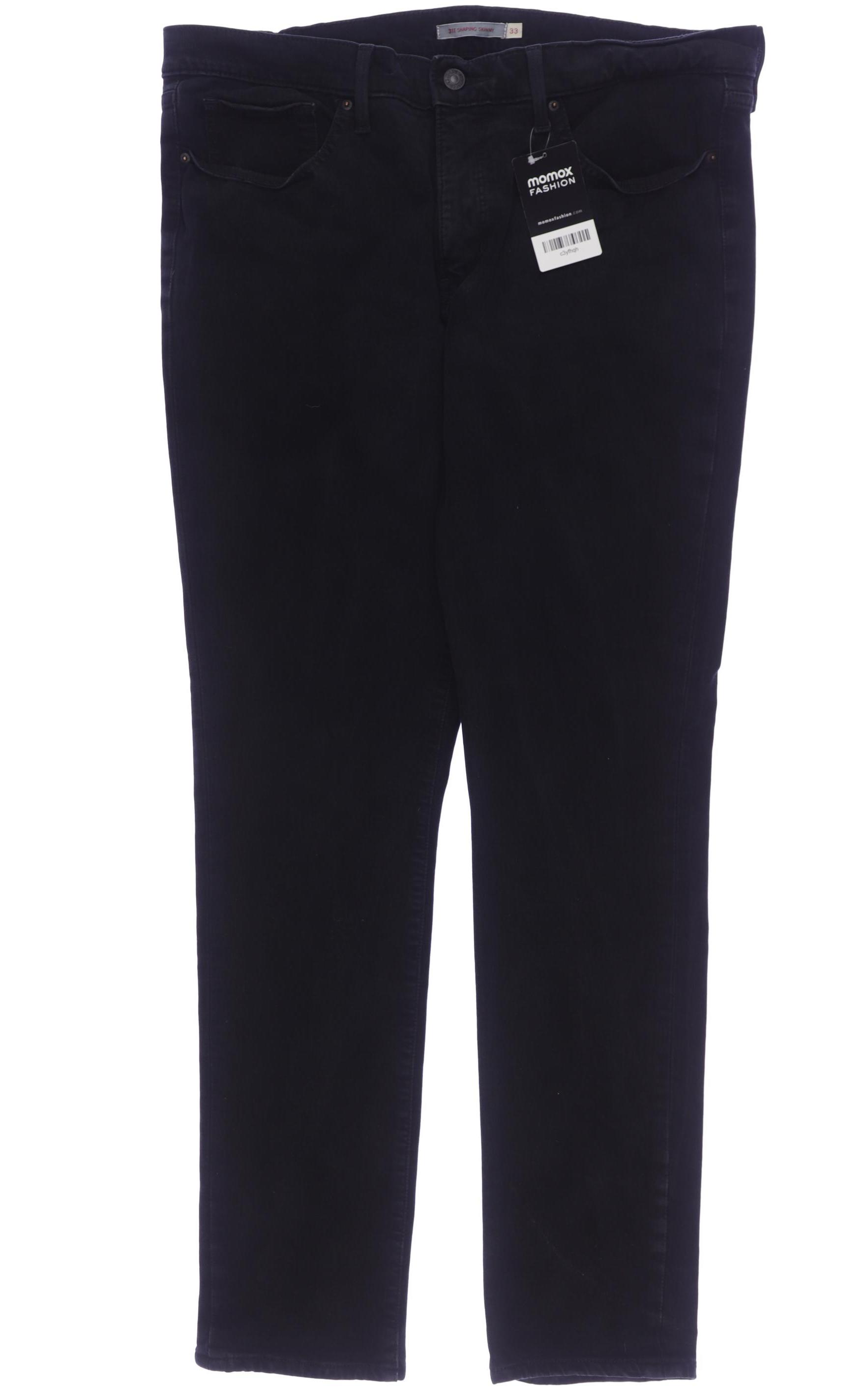 

Levis Damen Jeans, schwarz, Gr. 33