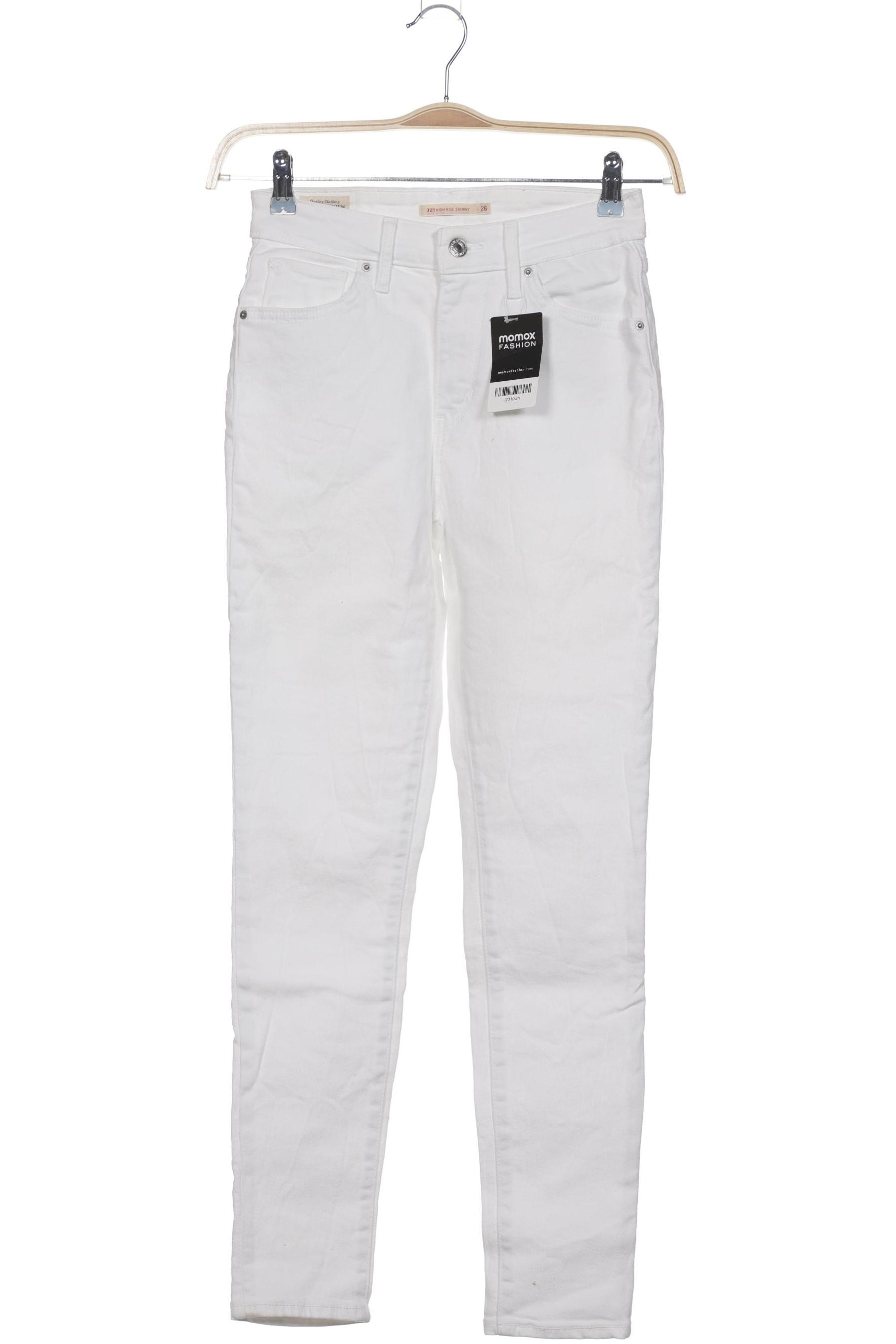 

Levis Damen Jeans, weiß, Gr. 26