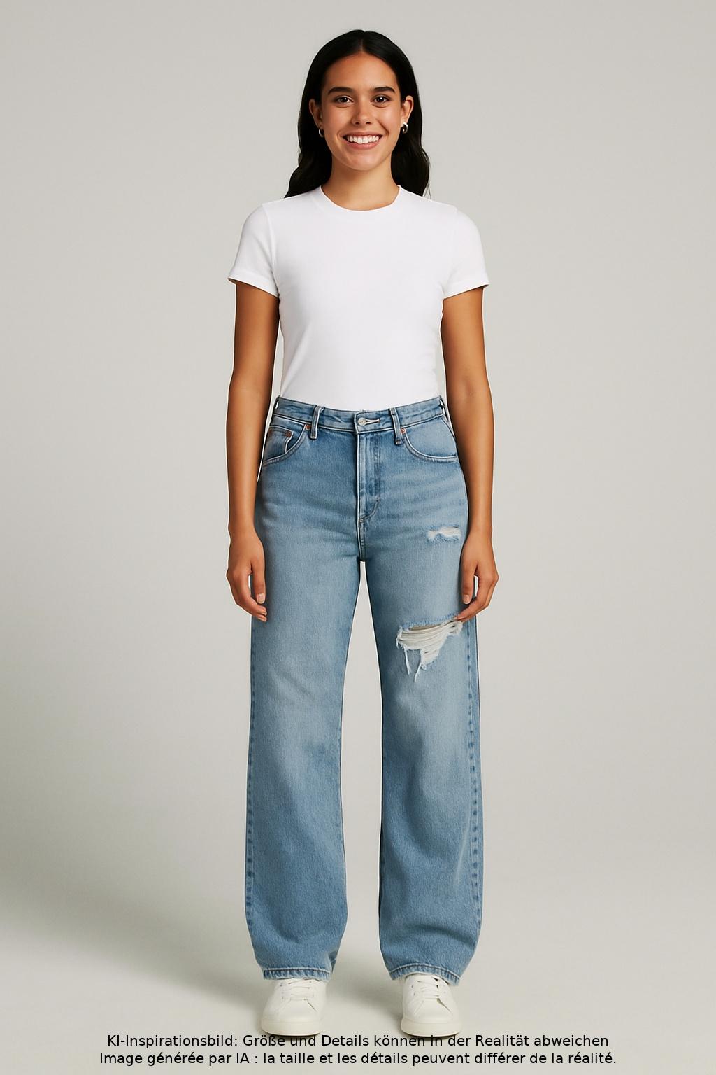 

Levis Damen Jeans, blau, Gr. 26