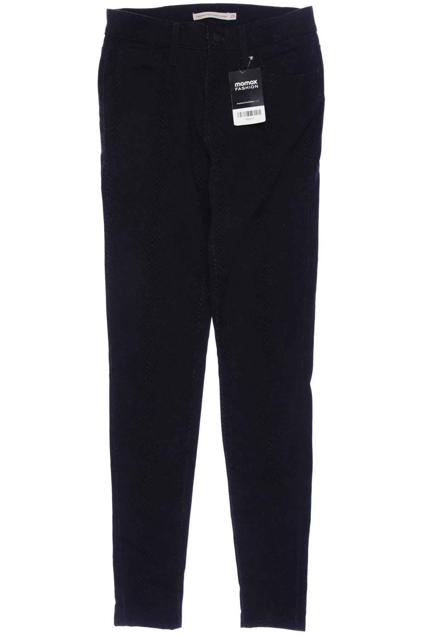 

Levis Damen Jeans, schwarz, Gr. 25