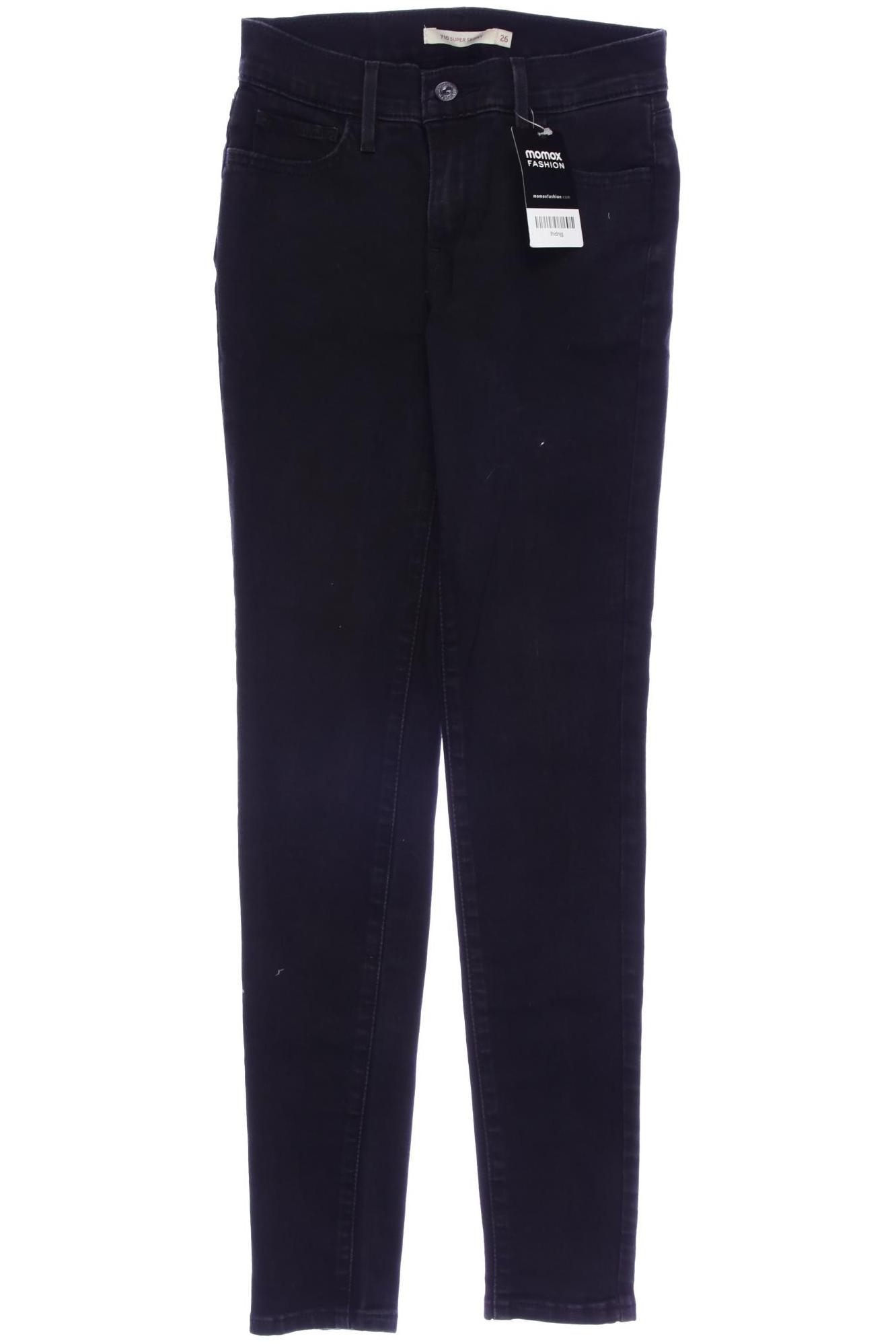 

Levis Damen Jeans, schwarz, Gr. 26