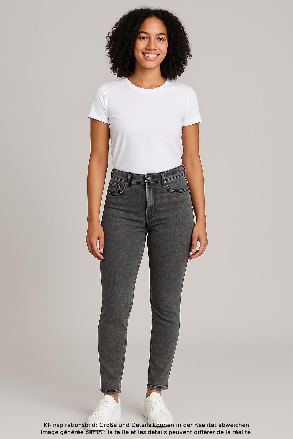 

Levis Damen Jeans, grau, Gr. 24