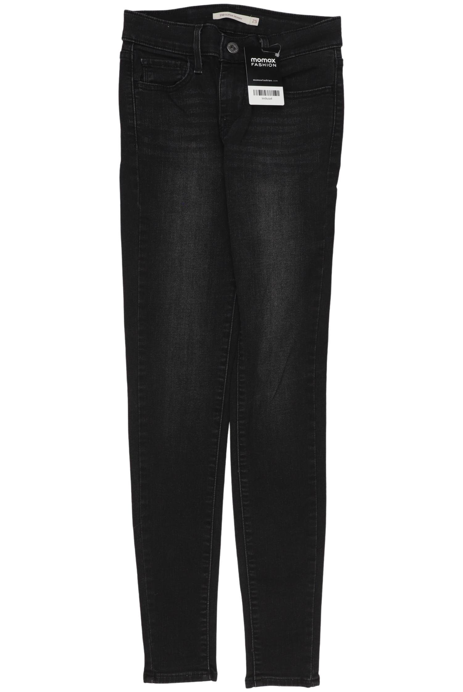 

Levis Damen Jeans, schwarz, Gr. 25