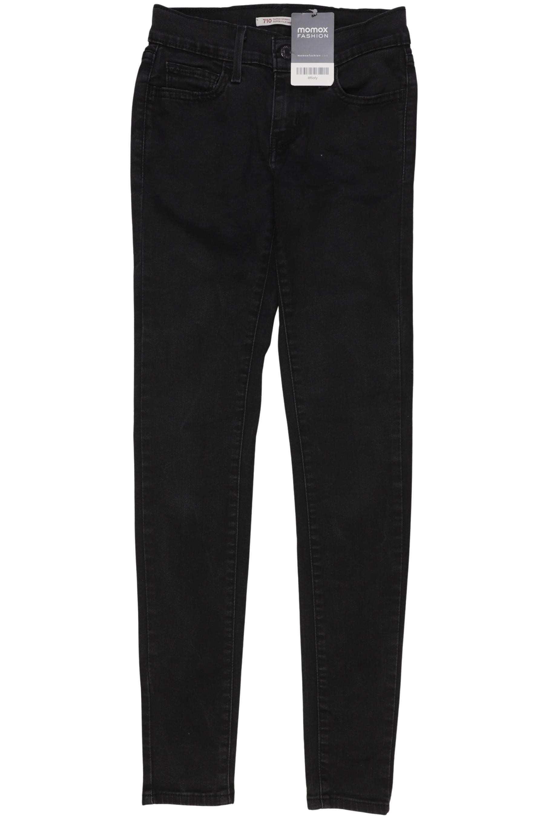 

Levis Damen Jeans, schwarz, Gr. 25