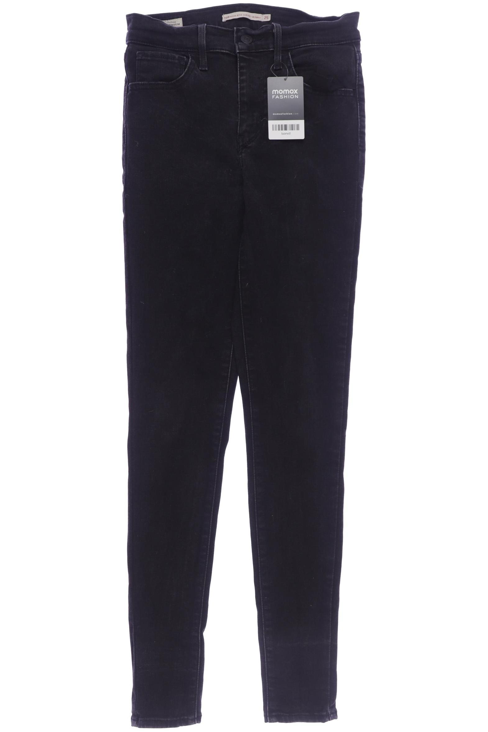 

Levis Damen Jeans, schwarz, Gr. 25