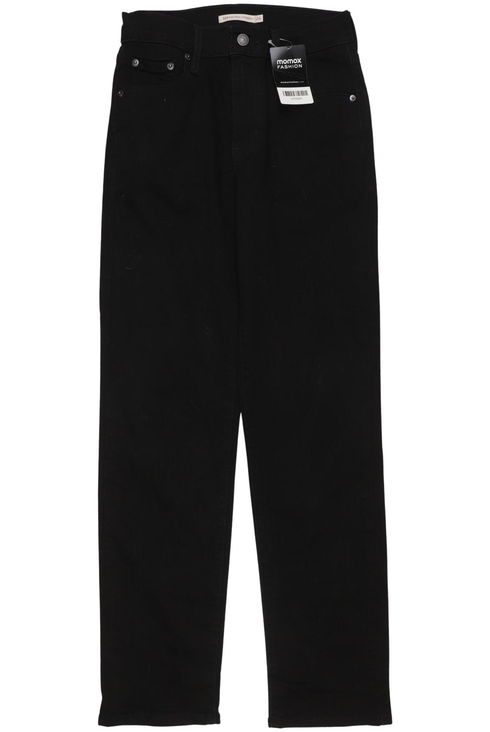 

Levis Damen Jeans, schwarz, Gr. 26