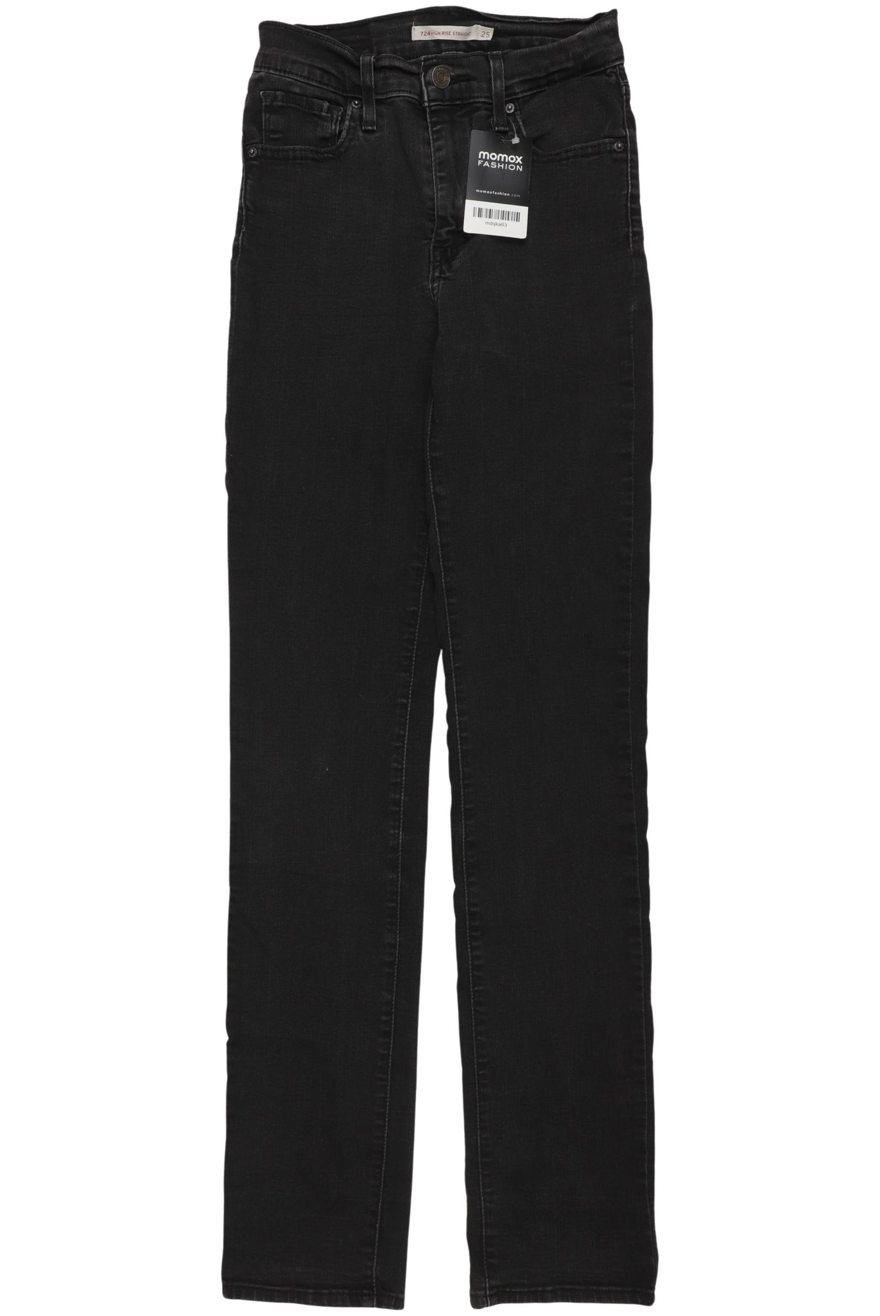 

Levis Damen Jeans, schwarz, Gr. 25