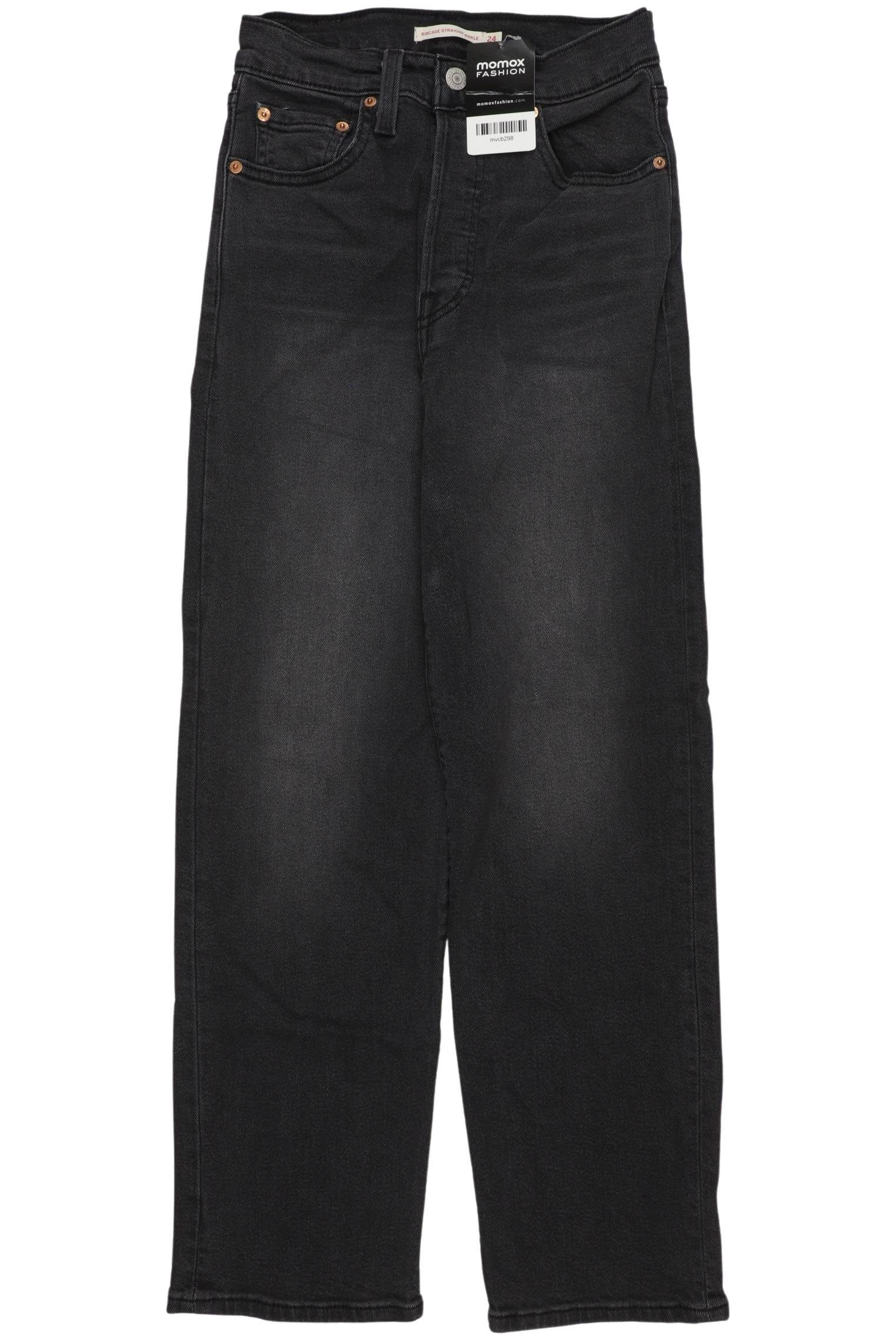 

Levis Damen Jeans, schwarz, Gr. 24